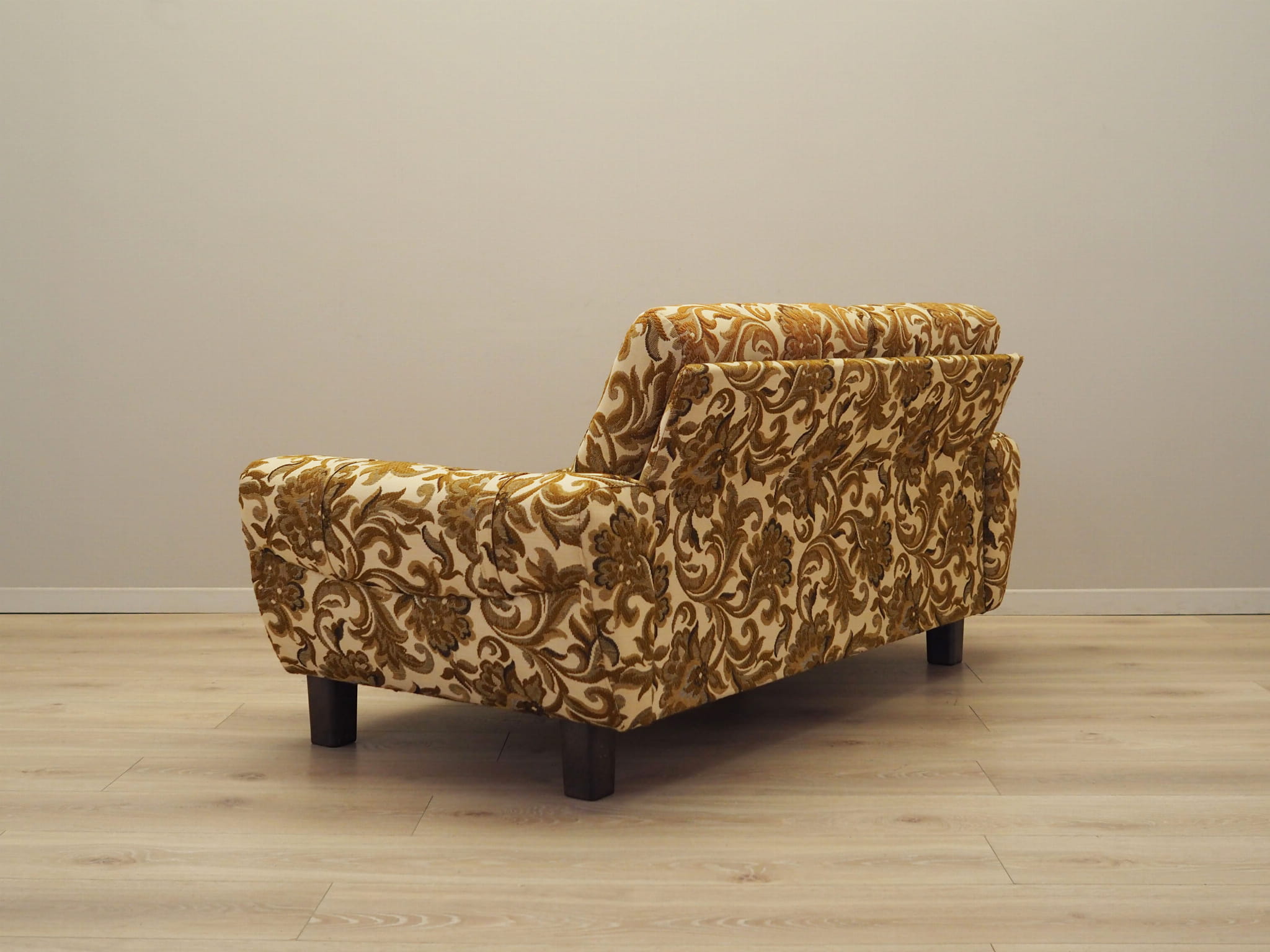 2-Sitzer Sofa Gelb 1960er Jahre