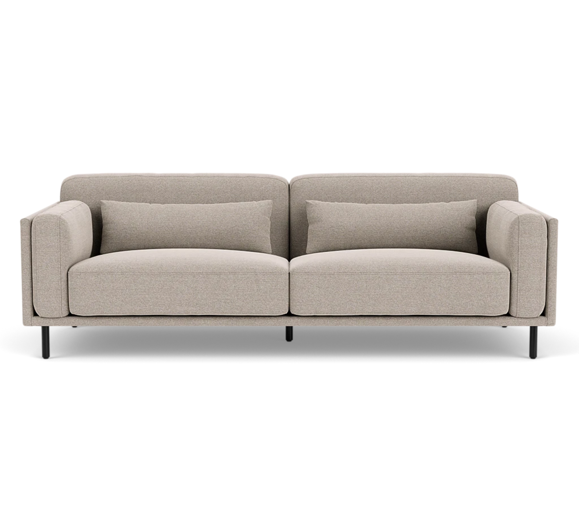 Harvey Sofa 3-Sitzer Agnes Brown