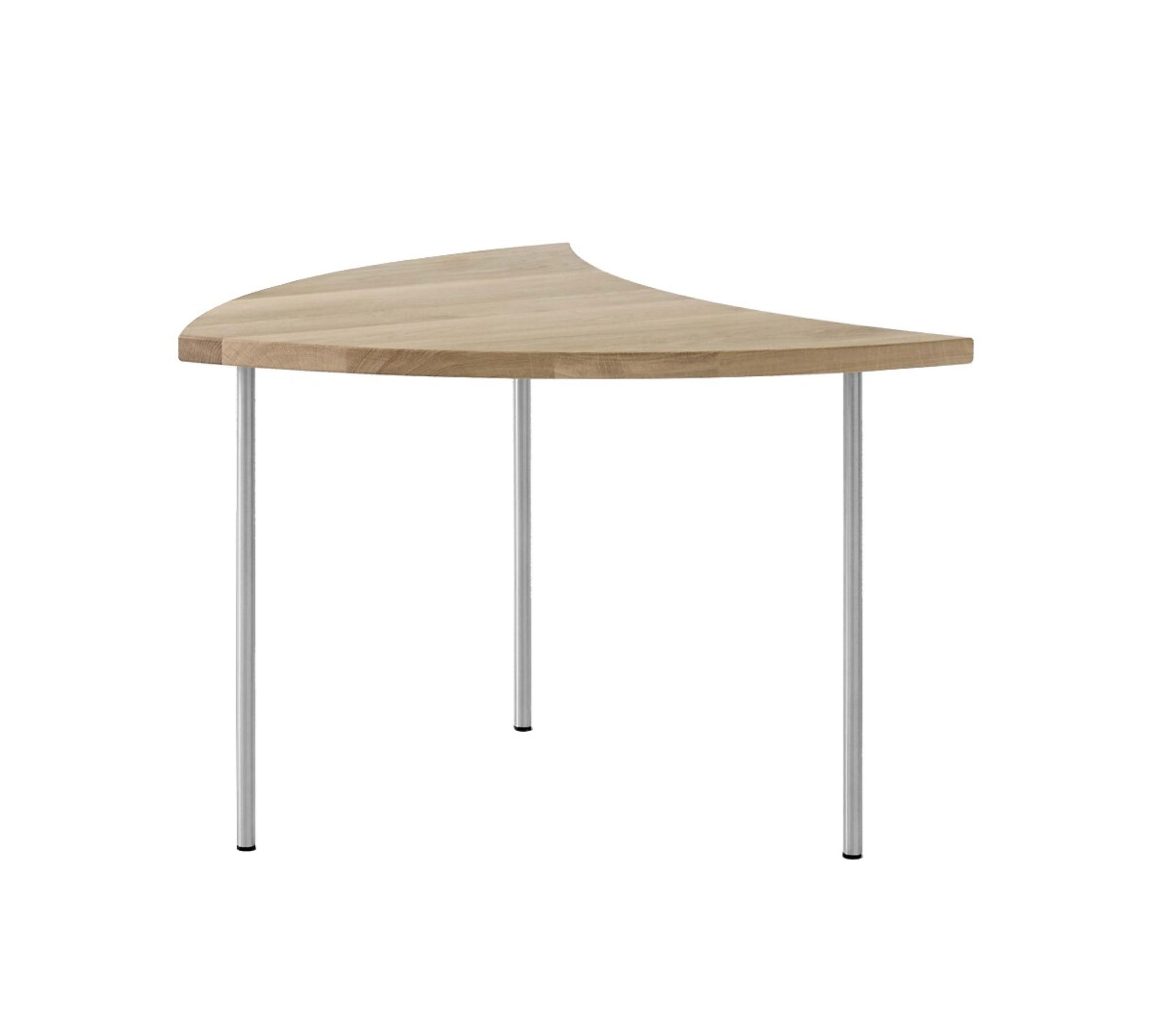 Pinwheel HM7 Side table Oak wood Steel Brown