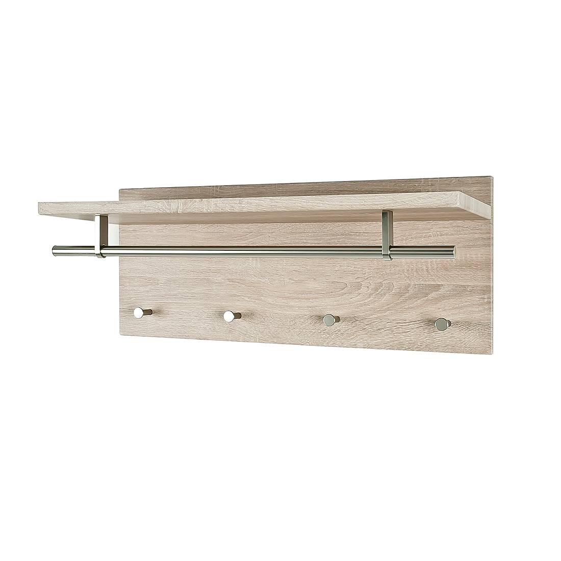 Wandgarderobe Yolo I Eiche Dekor