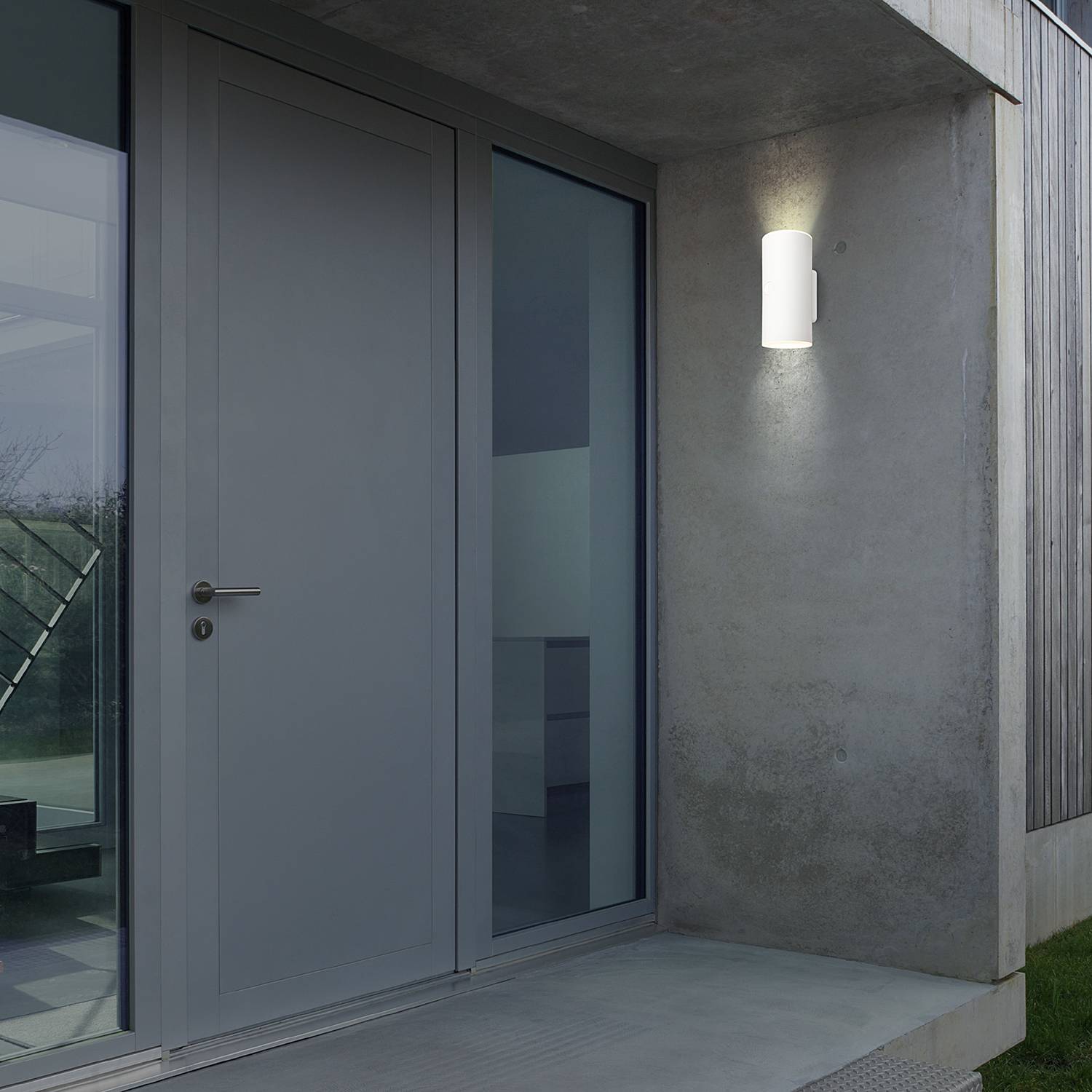 Upsa LED wall light plastic 1-lamp