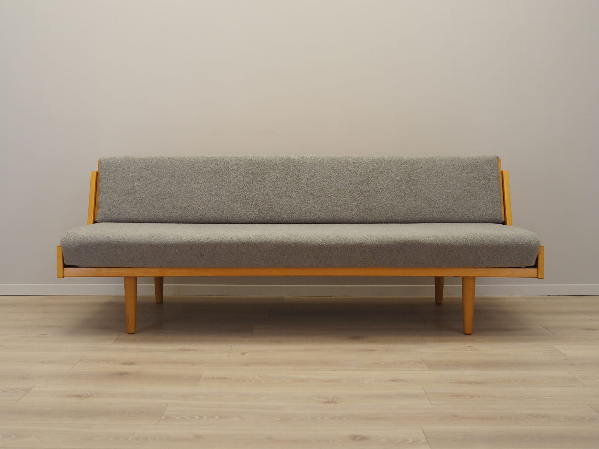 Sofa Textile Wood Grey 1960s