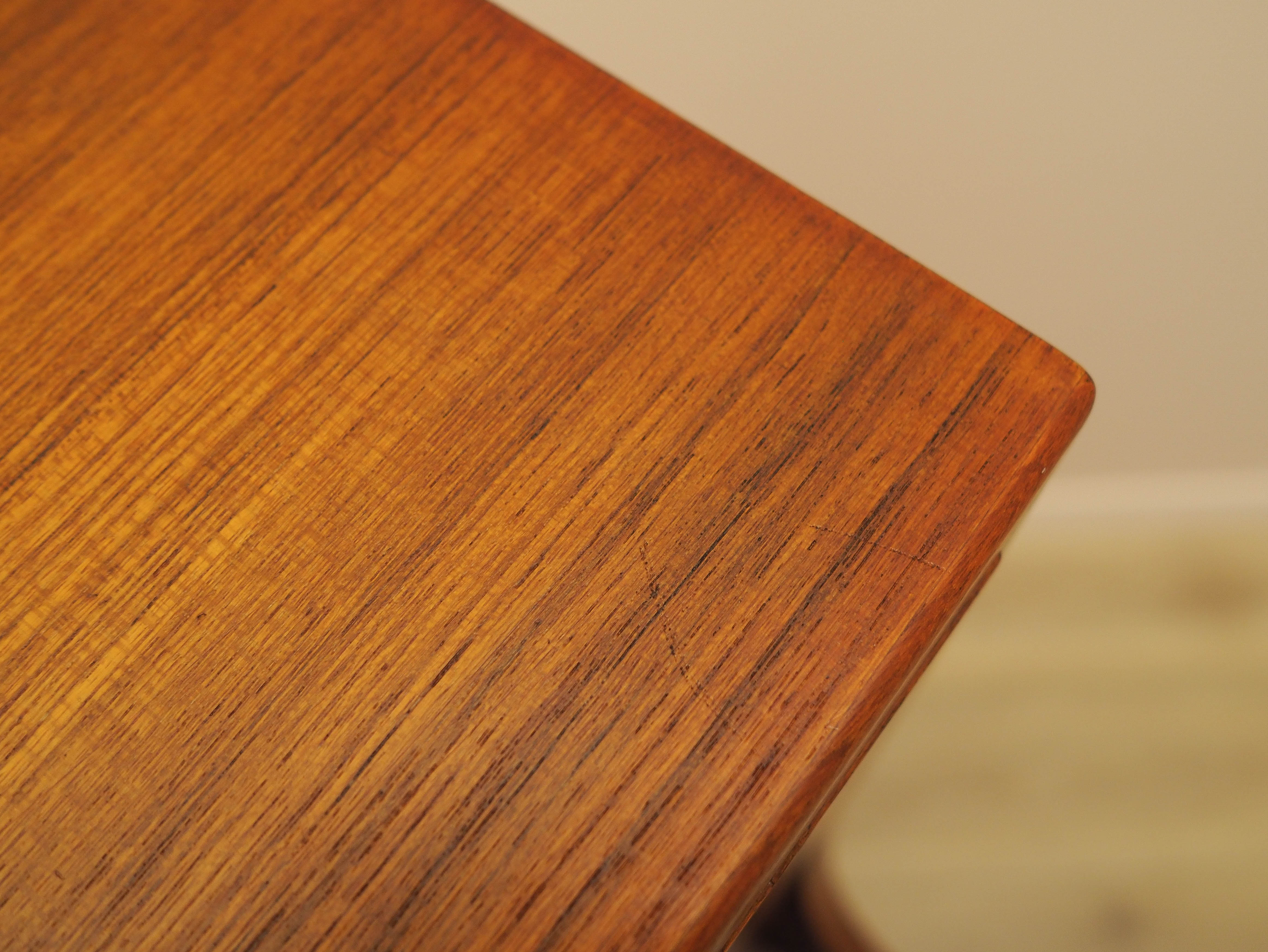 Teak secretary desk