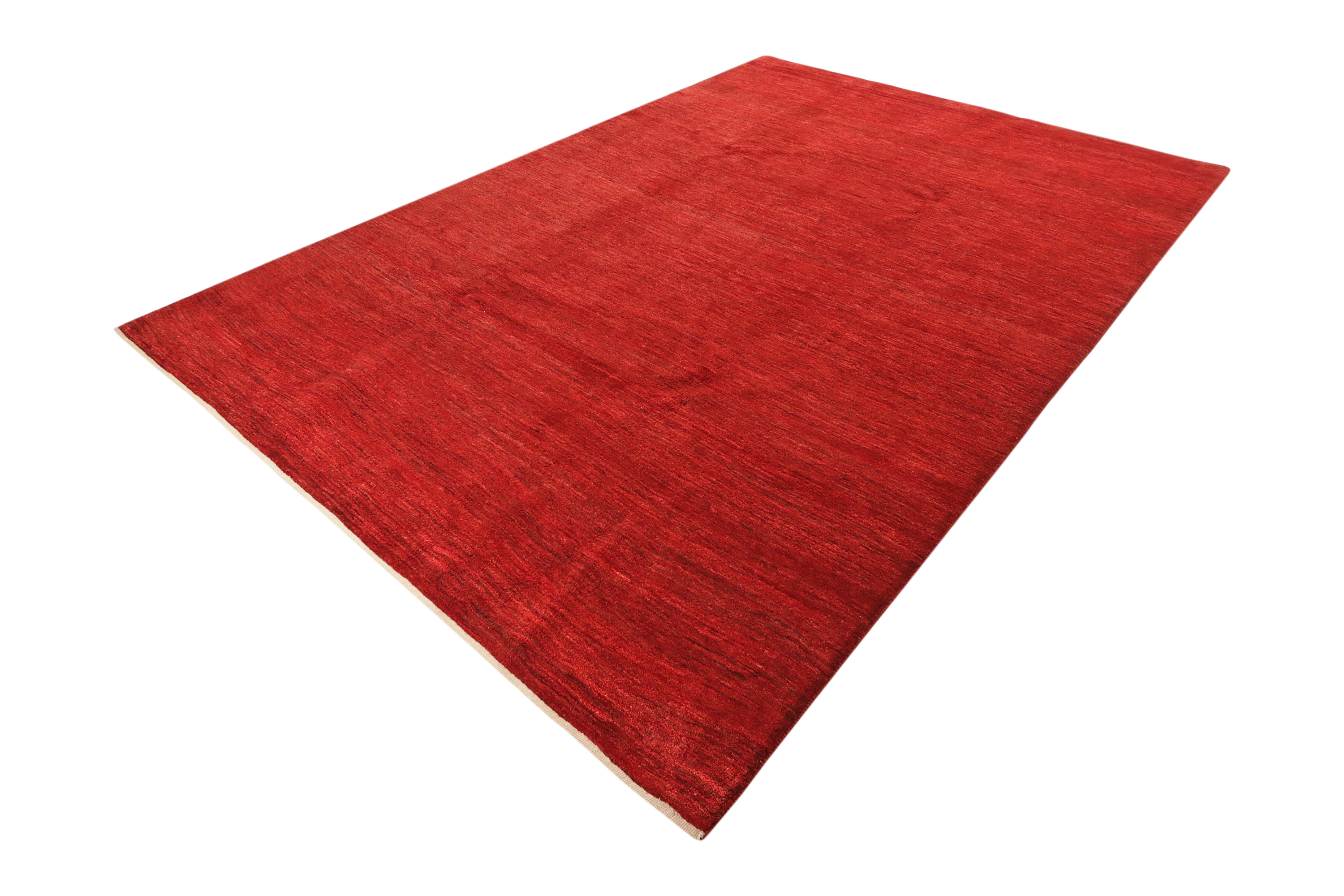 Rizbaf Gabbeh Teppich Wolle Rot