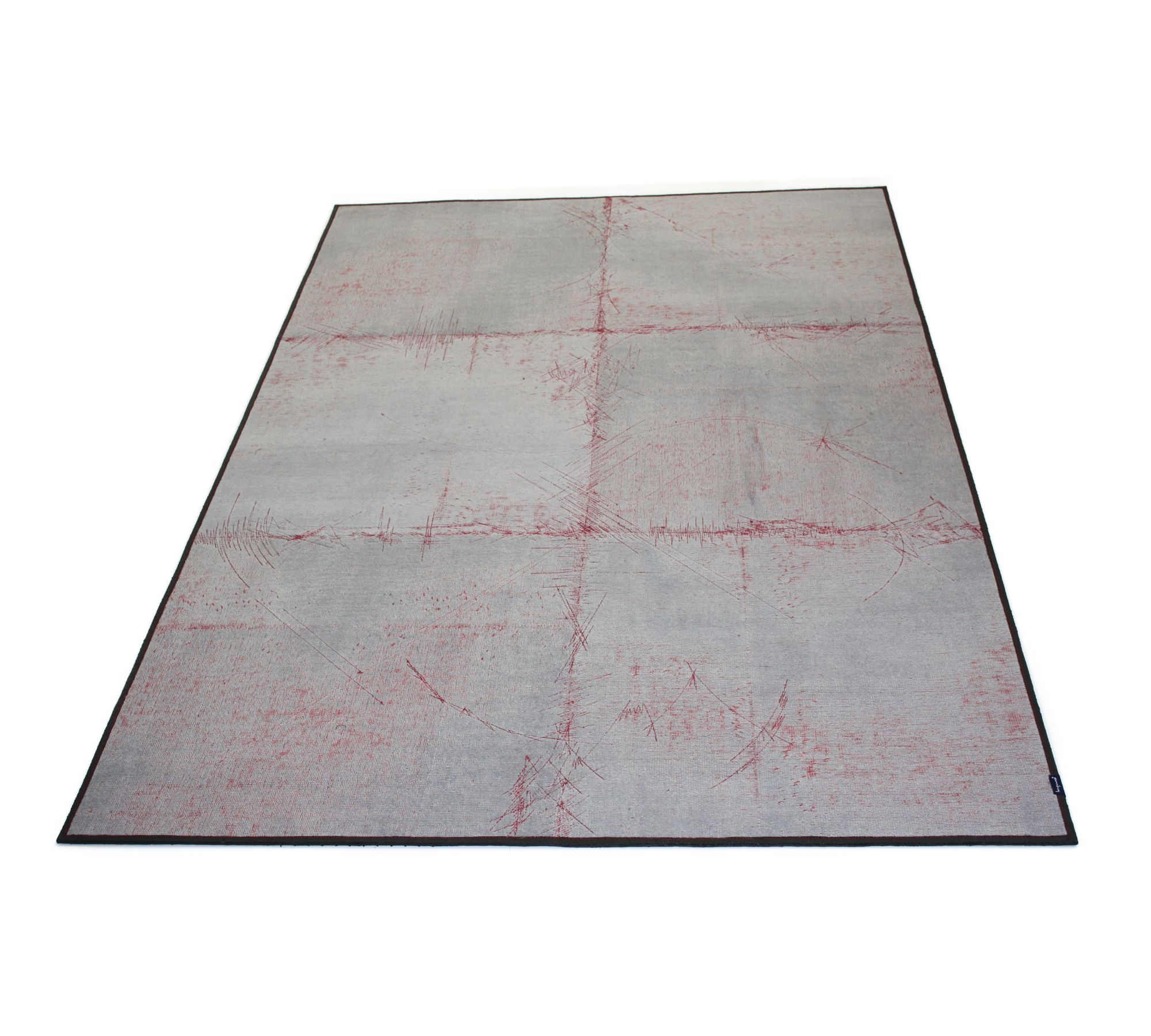 The Mashup Abstract Carpet Wool Multicolored 170 x 260 cm