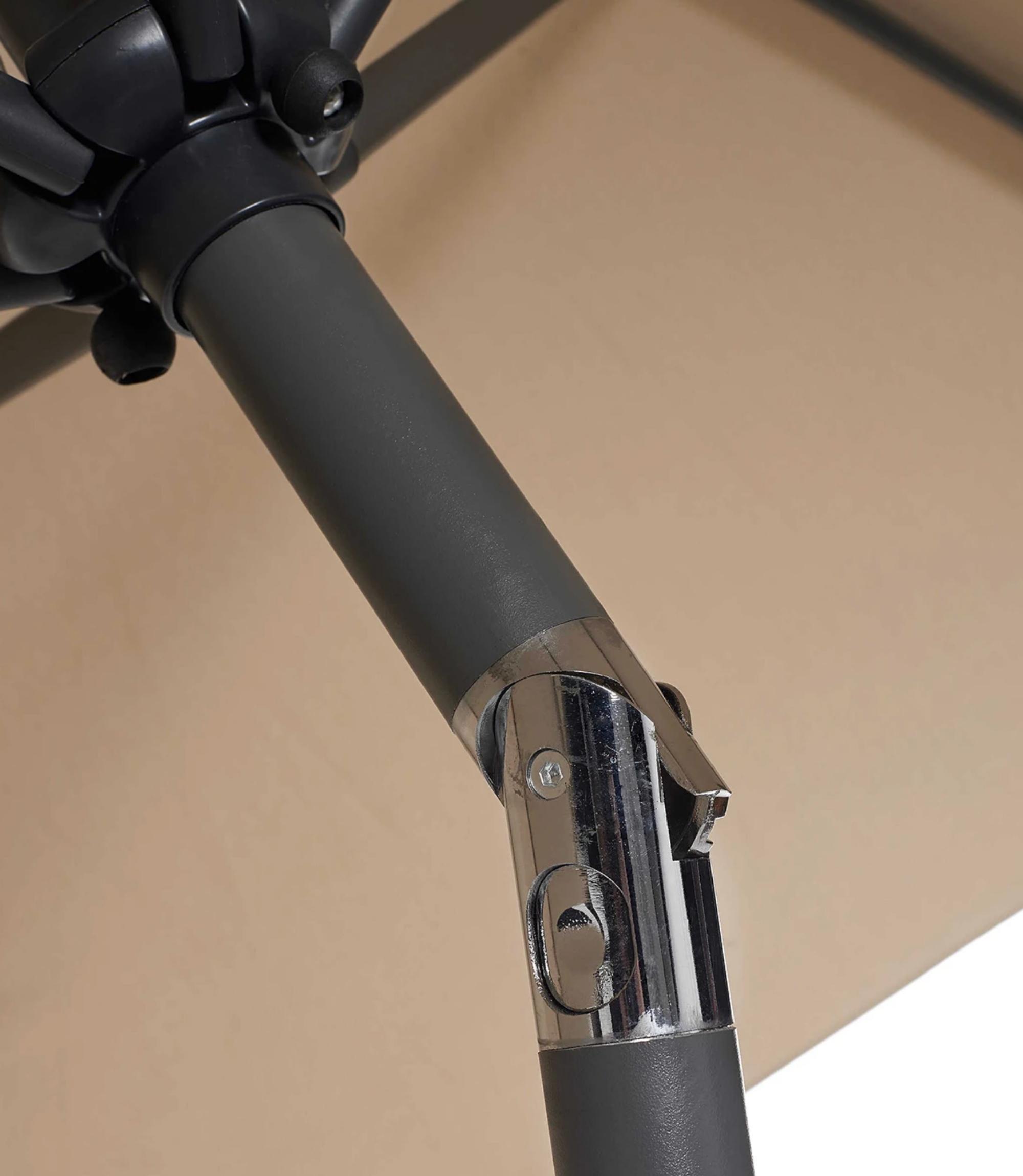 Sonnenschirm Aluminium Beige