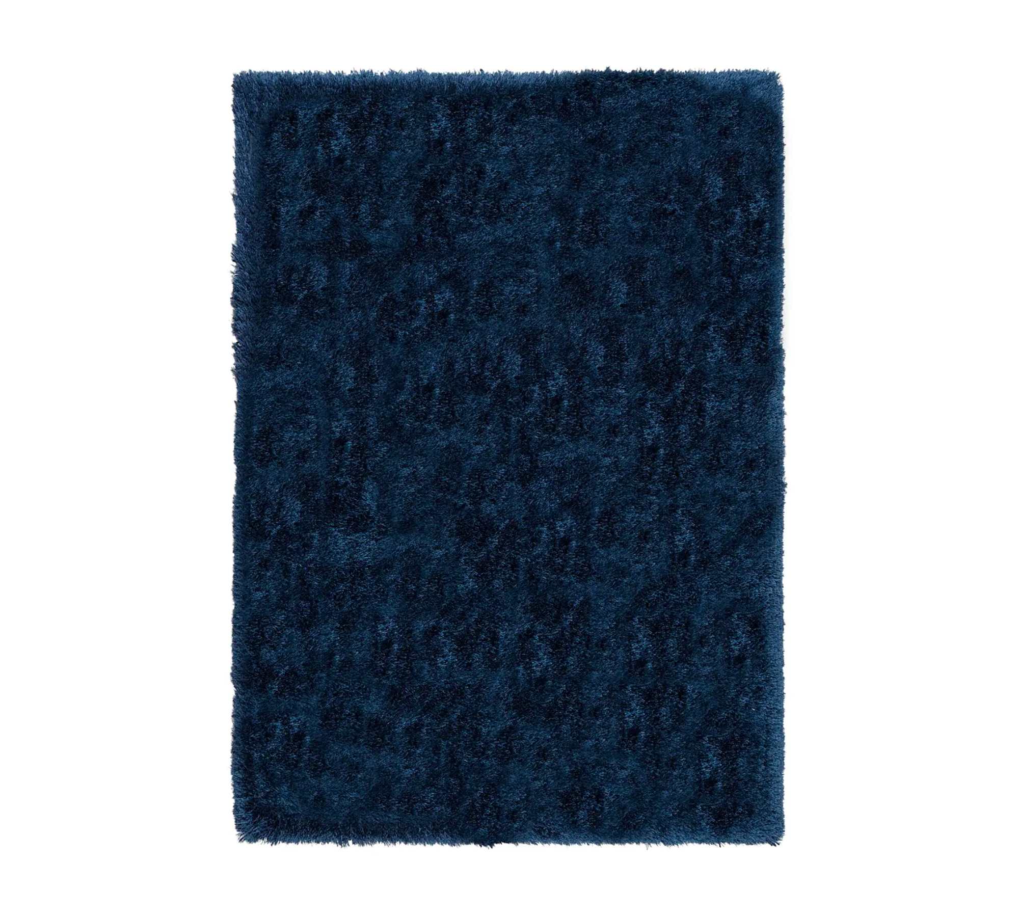 Pearl Teppich Kunstfaser Blau 120 x 170 cm