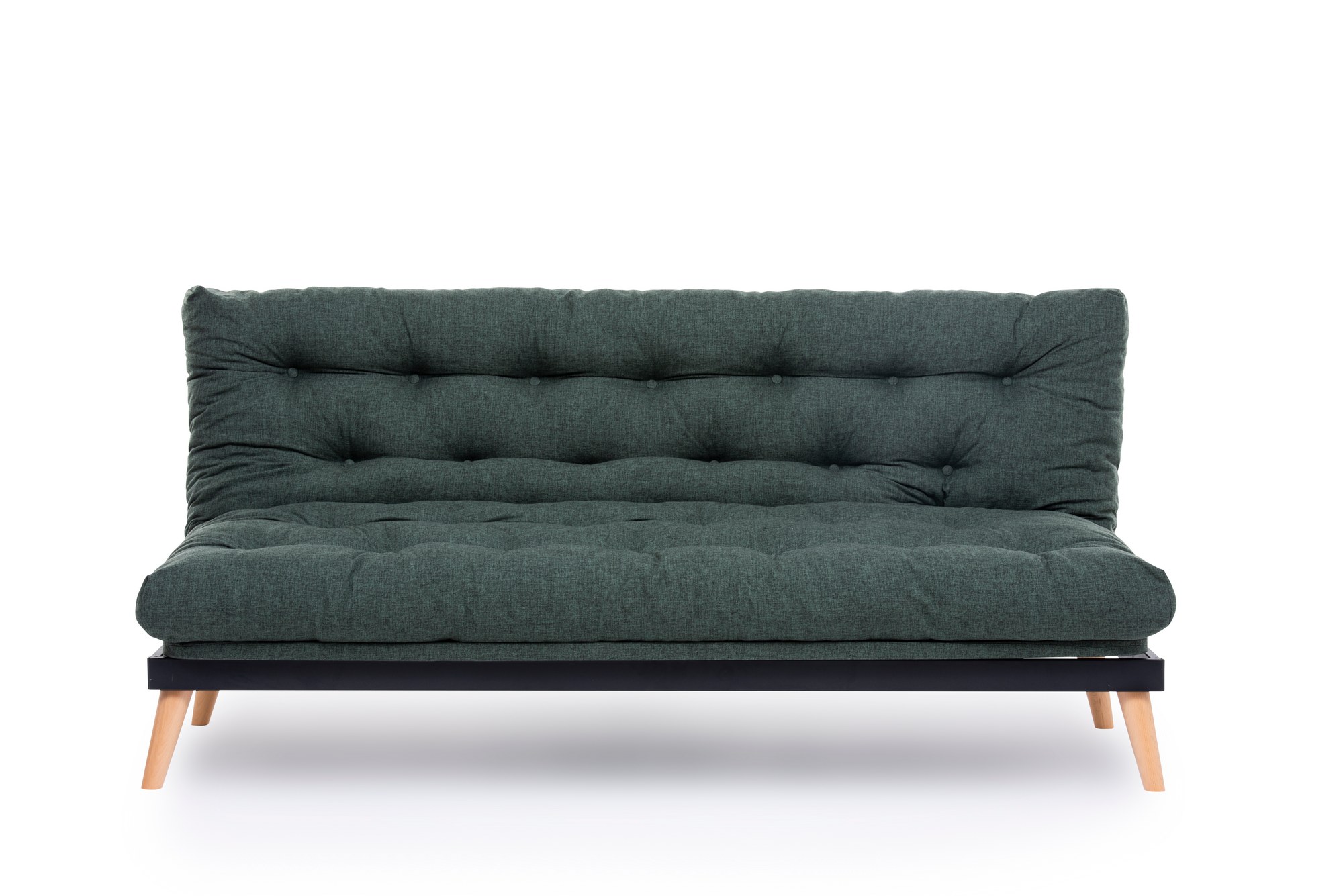 Saki Sofa Bed 3-seater Green