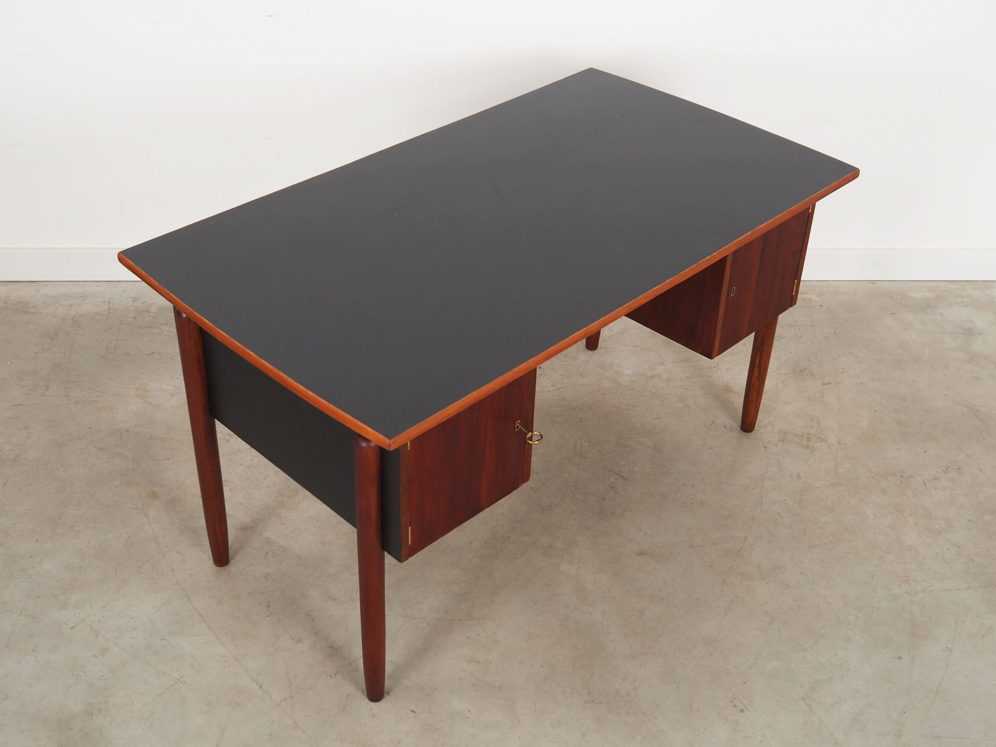 Tisch Holz Braun 1960er Jahre  