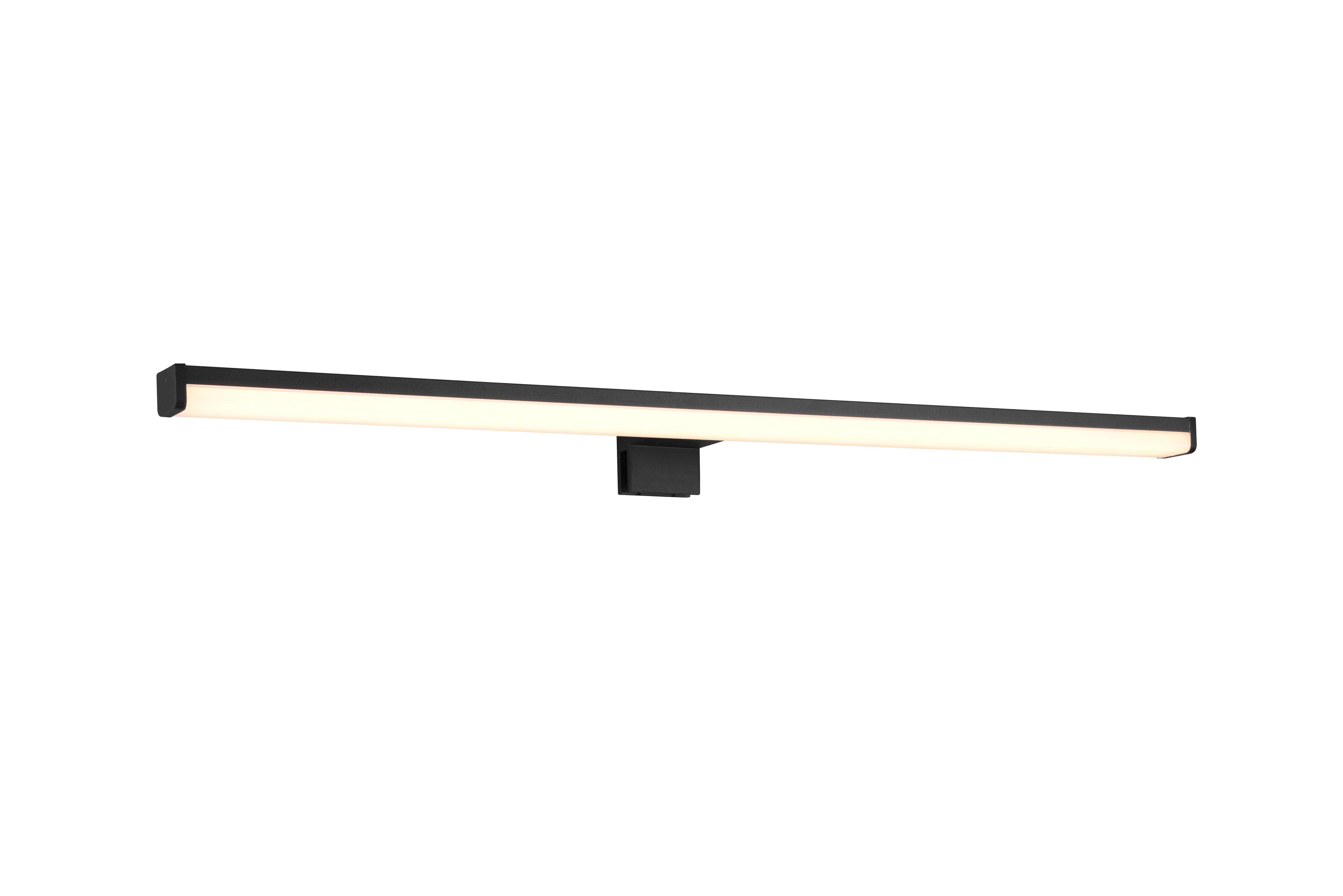 LED-Wandleuchte Lino Polycarbonat Schwarz