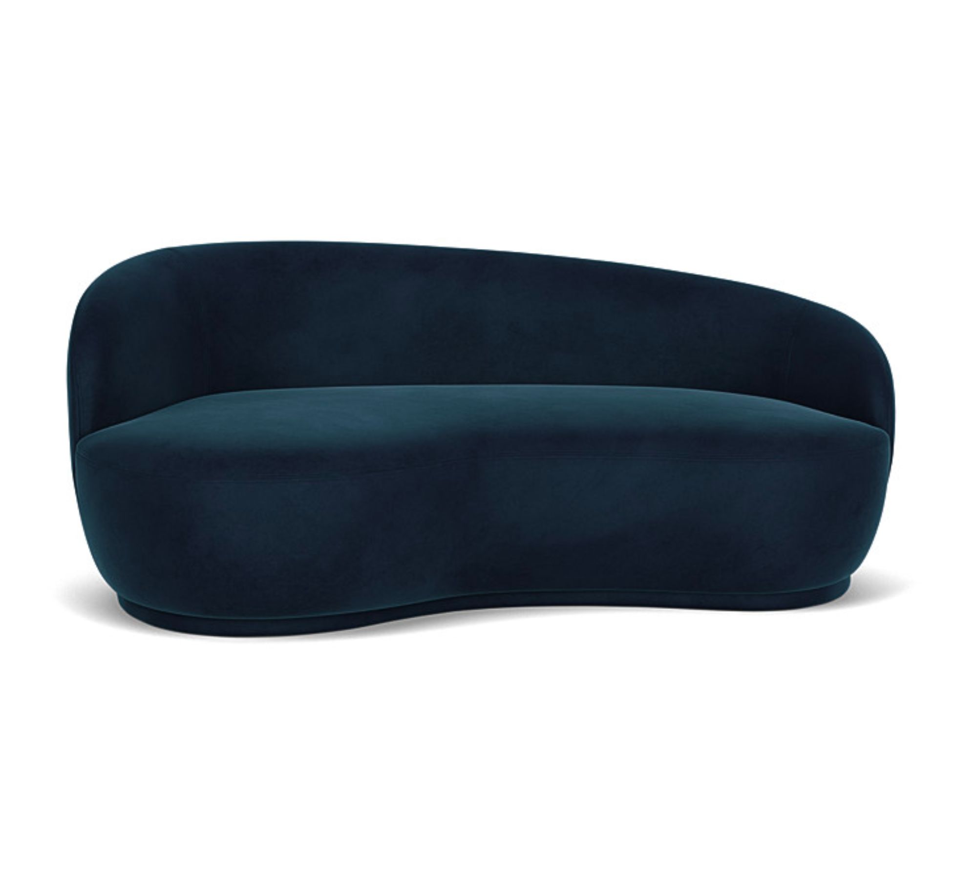 Rose Sofa 2,5-Sitzer Velour Lux Navy