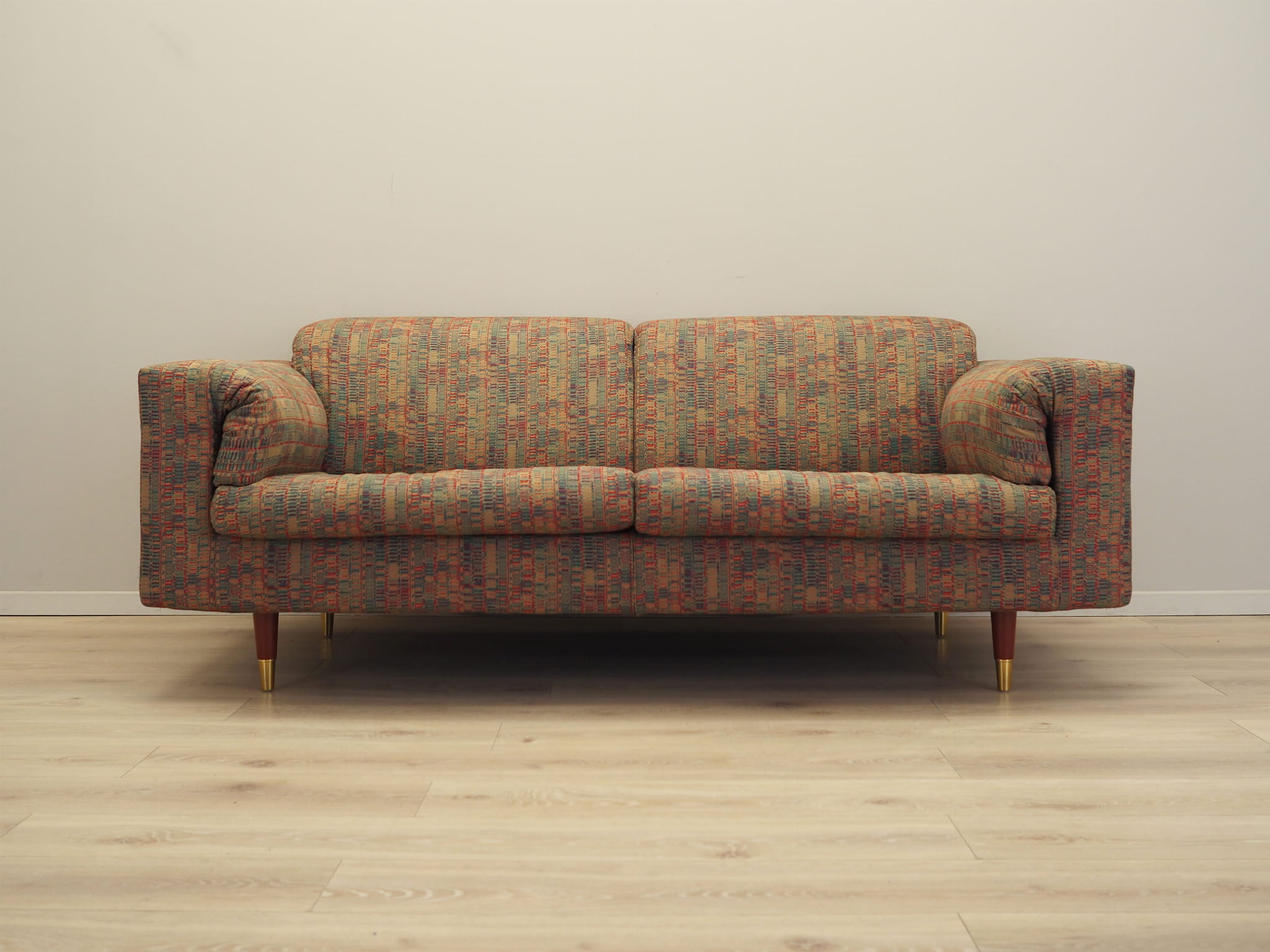 2-Sitzer Sofa Braun 1960er Jahre