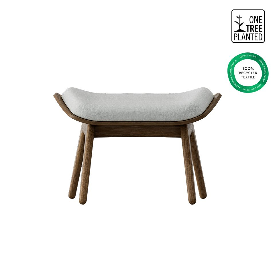 The Reader Ottoman Grau
