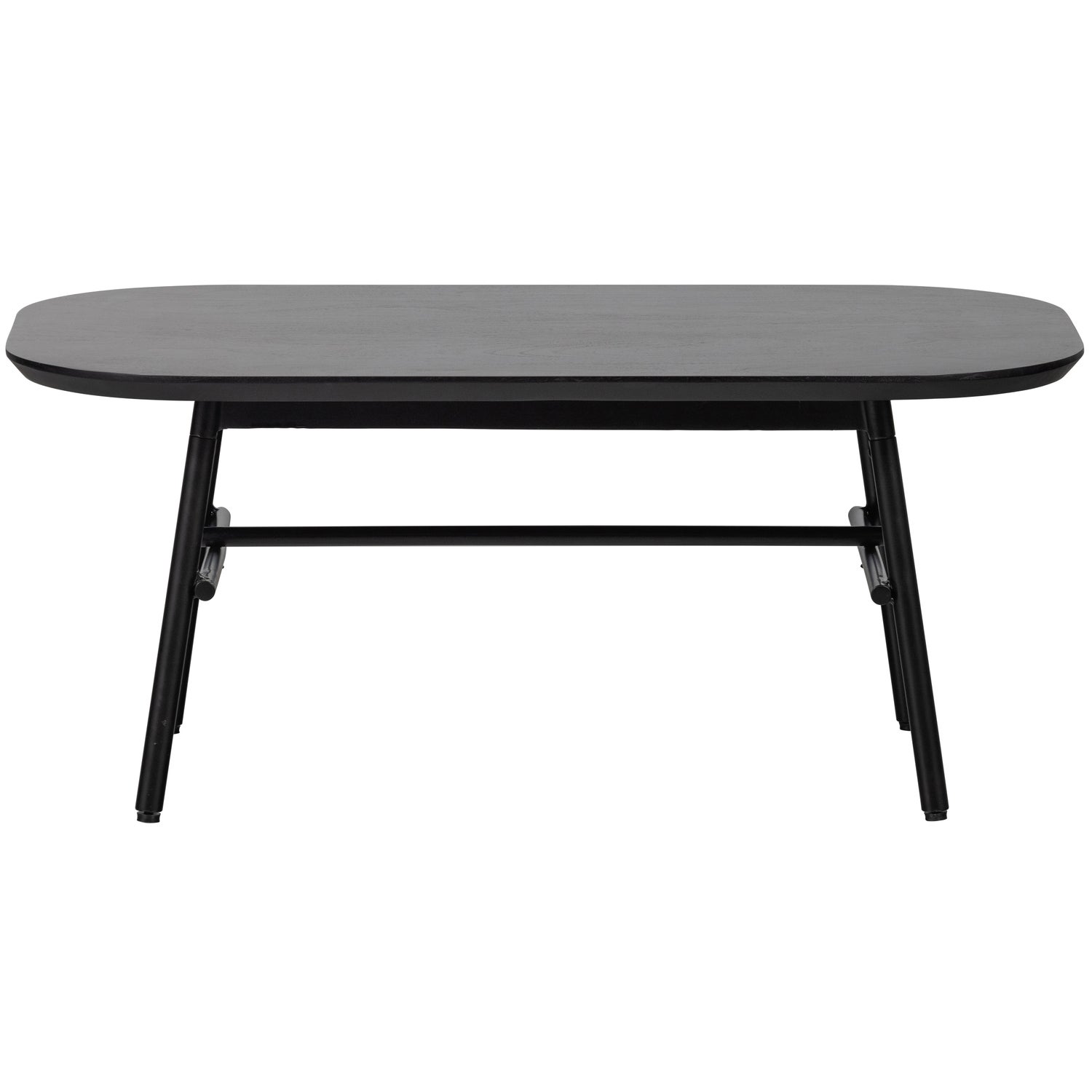 Elegance Couchtisch Mangoholz Metall Schwarz