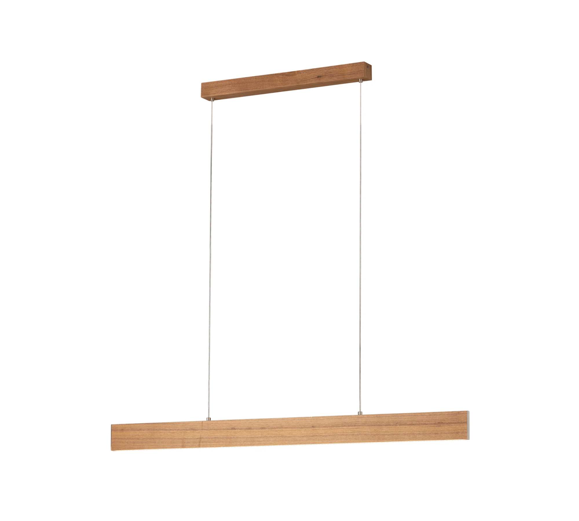 LED Pendelleuchte 2-flammig Kunststoff Aluminium