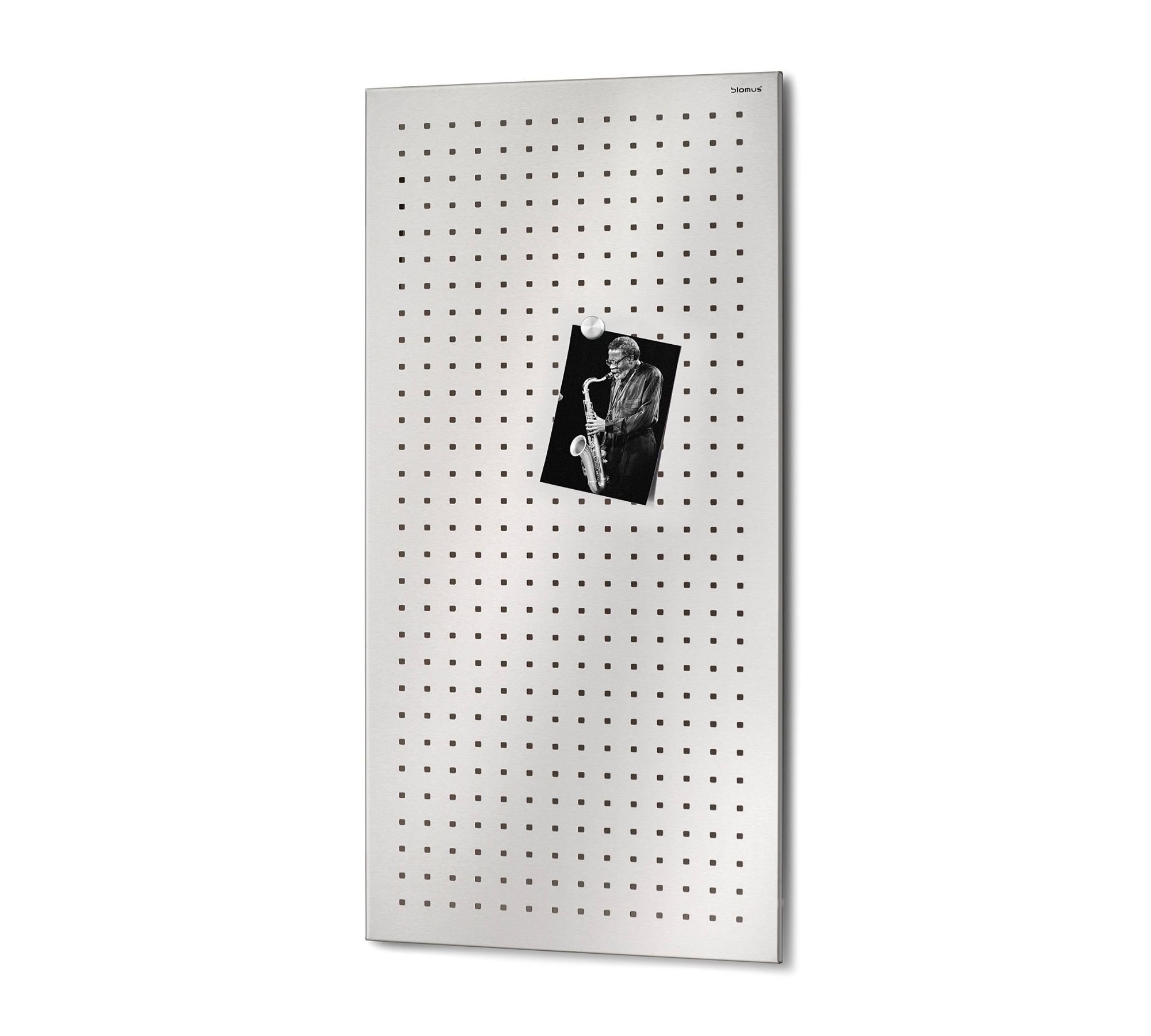 Muro Magnettafel Edelstahl Matt 80 x 40 cm