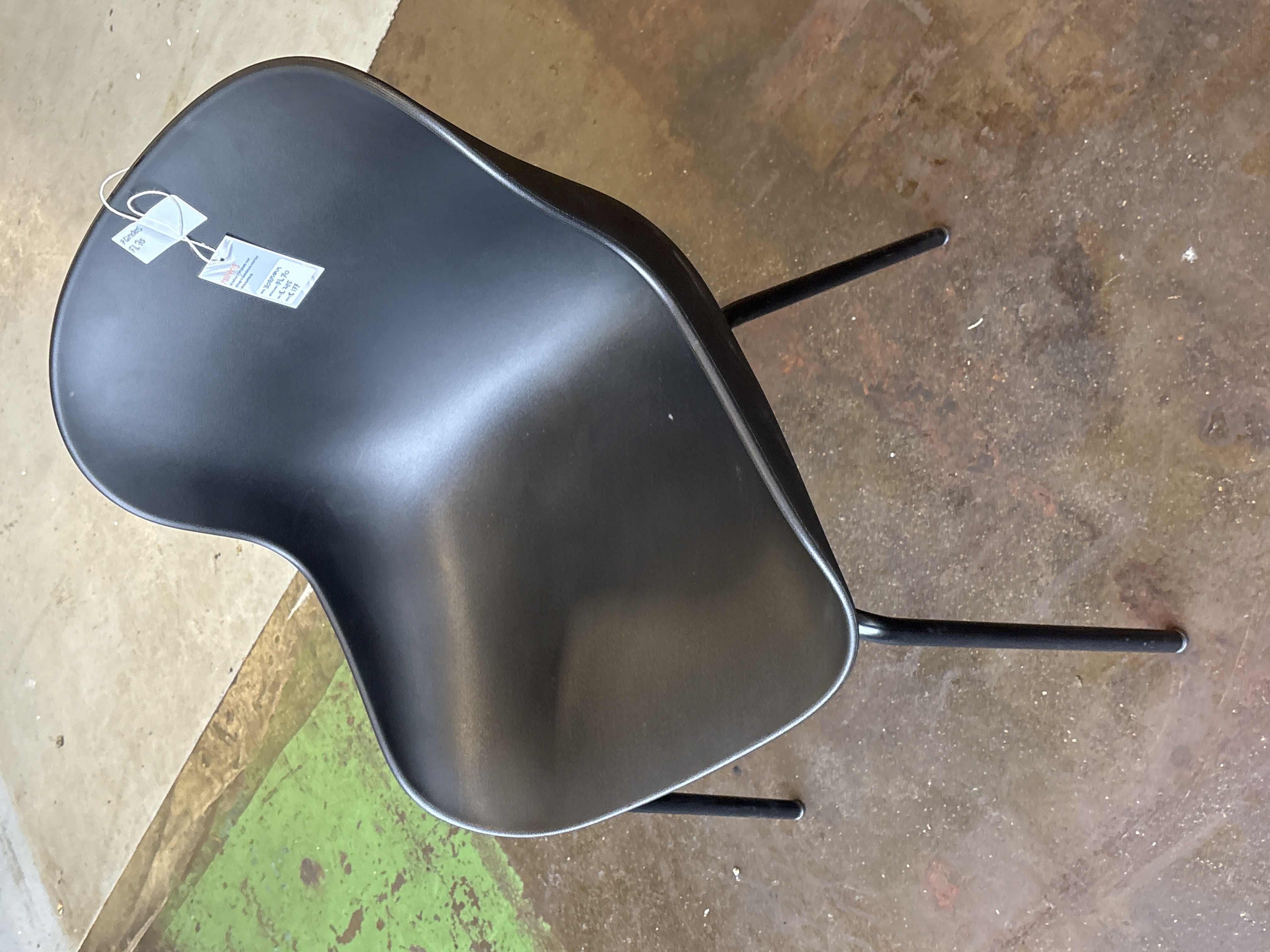 Chair Steel Black
