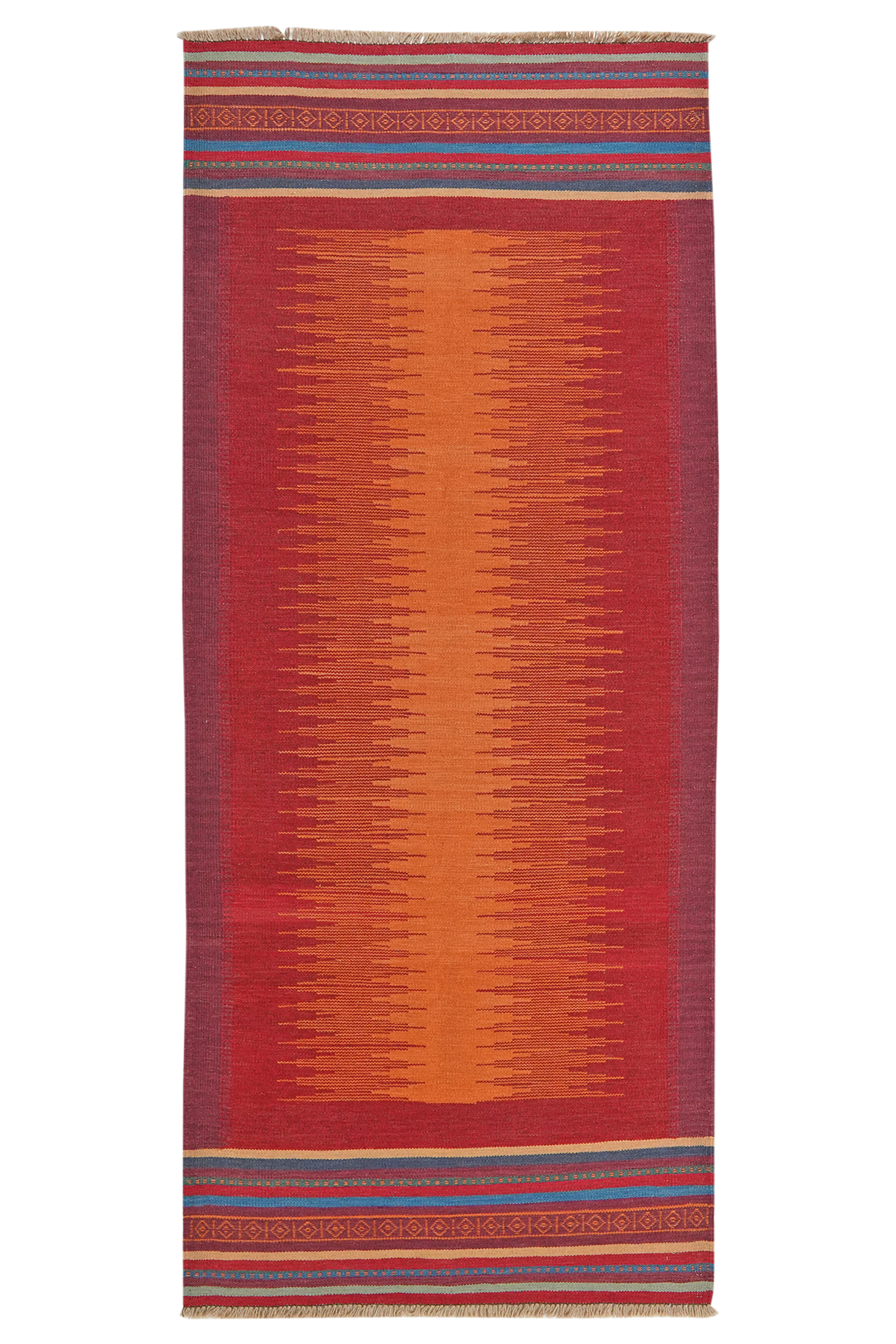 Kilim Gashgai Teppich Mehrfarbig