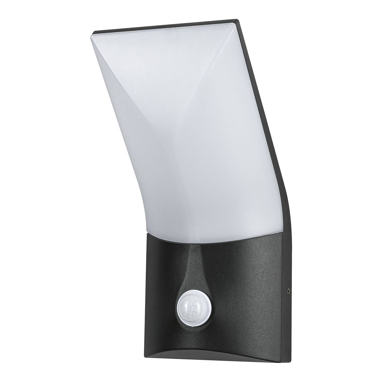 Wandleuchte Adya Aluminium 1-Flammig Anthrazit