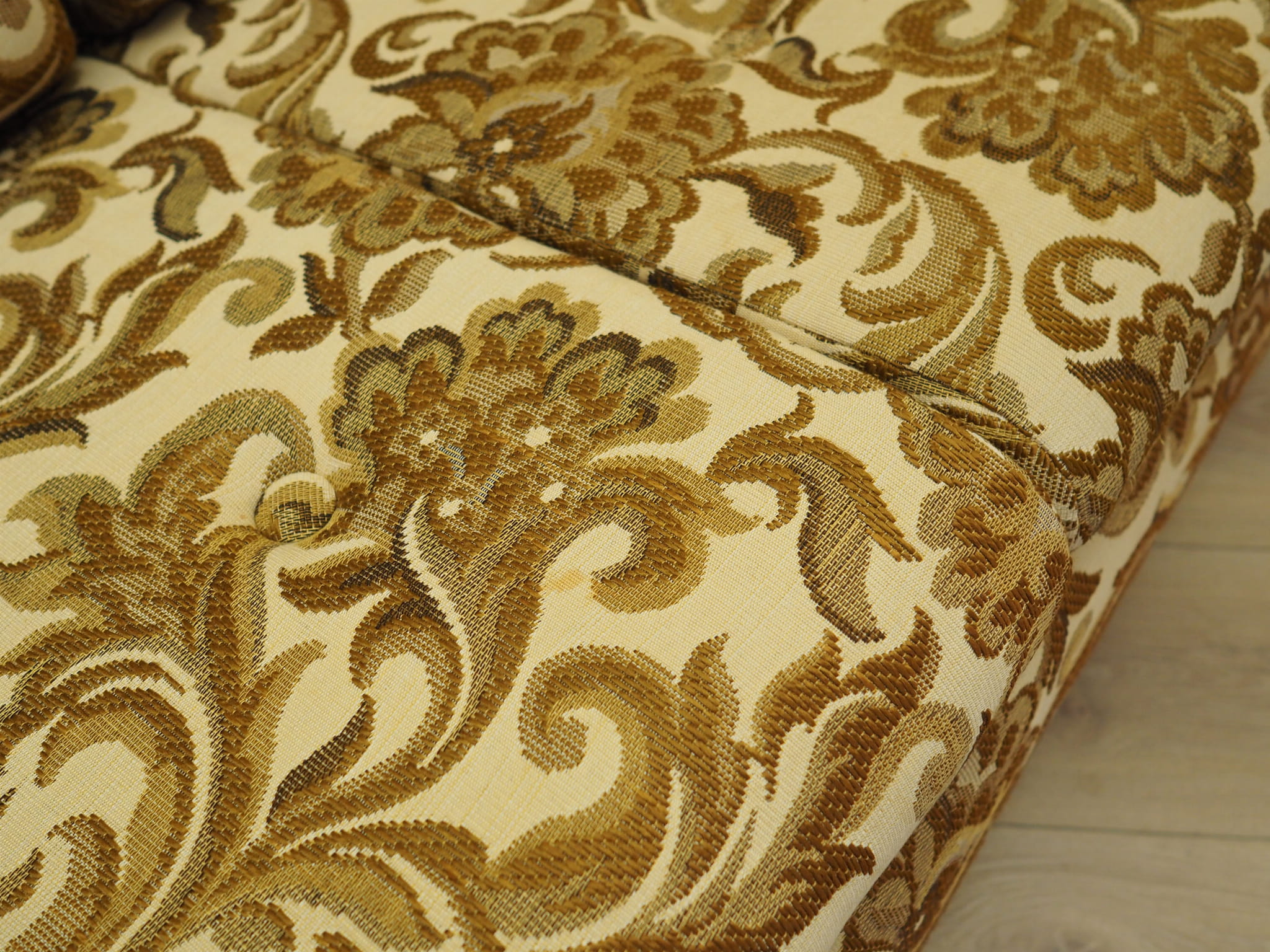 2-seater sofa Yellow 1960s