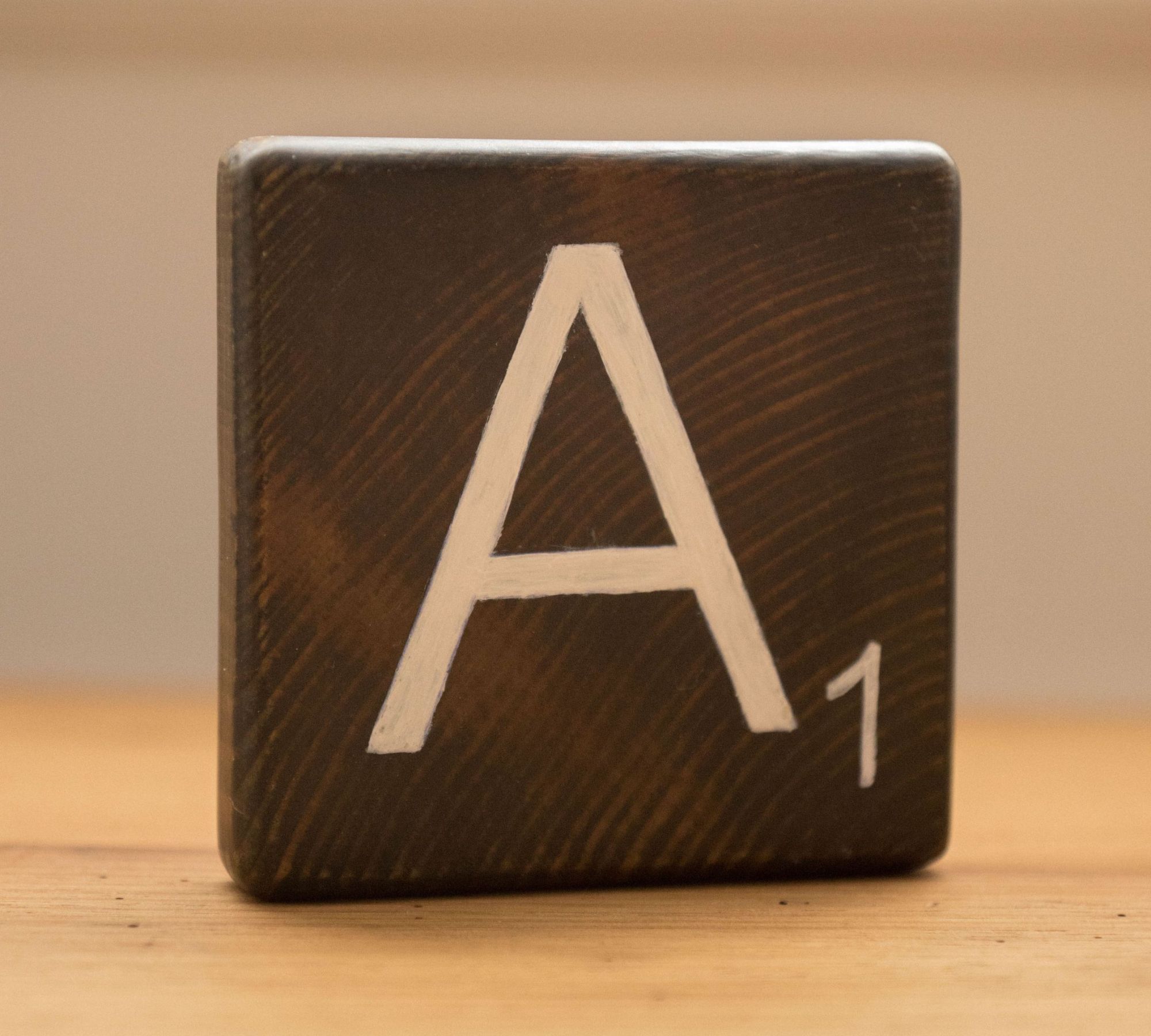 Zivai Holzelement A Holz Dunkelbraun