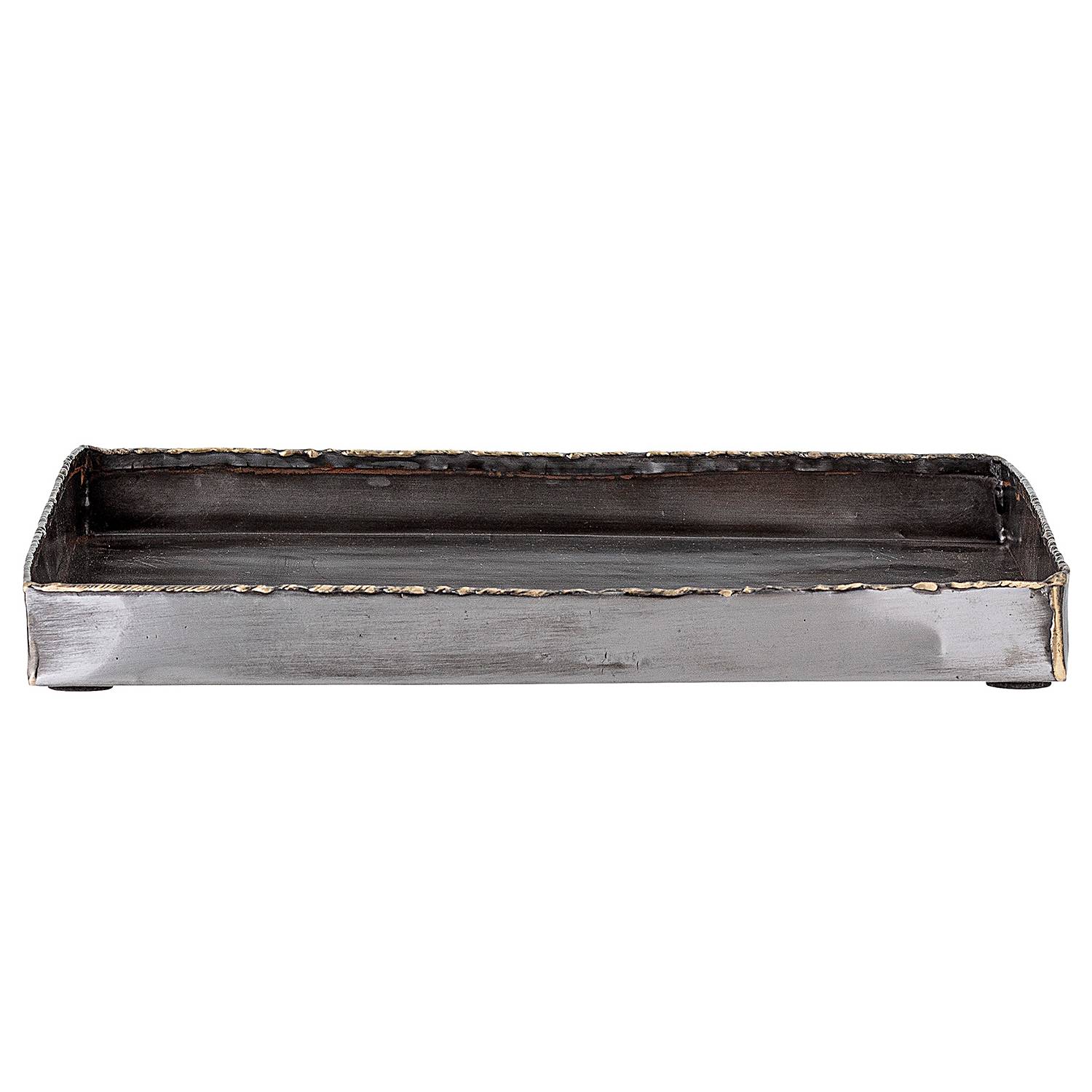 2x Serving Platter Cody Iron Silver