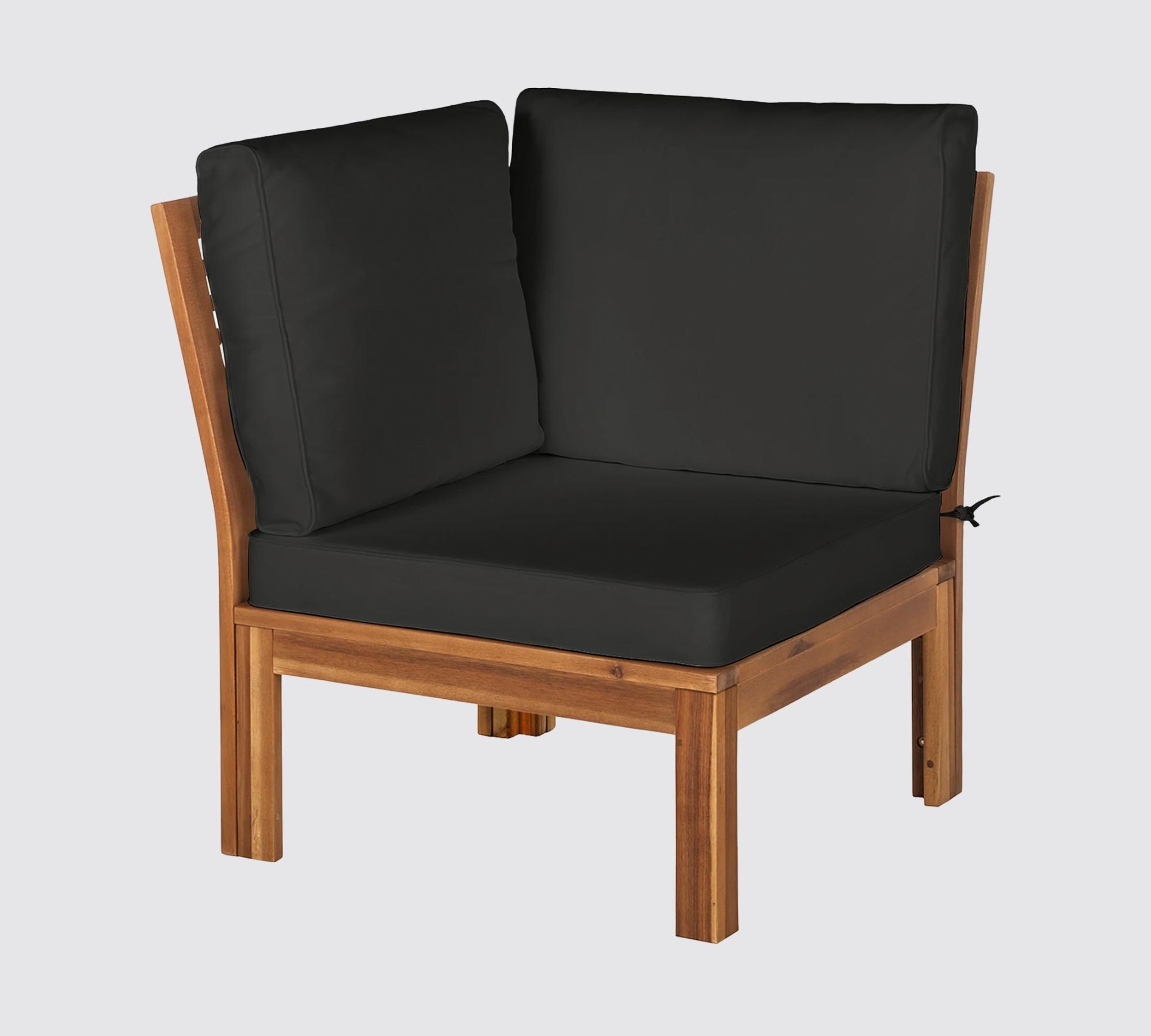 Loungeecke Akazienholz Massiv