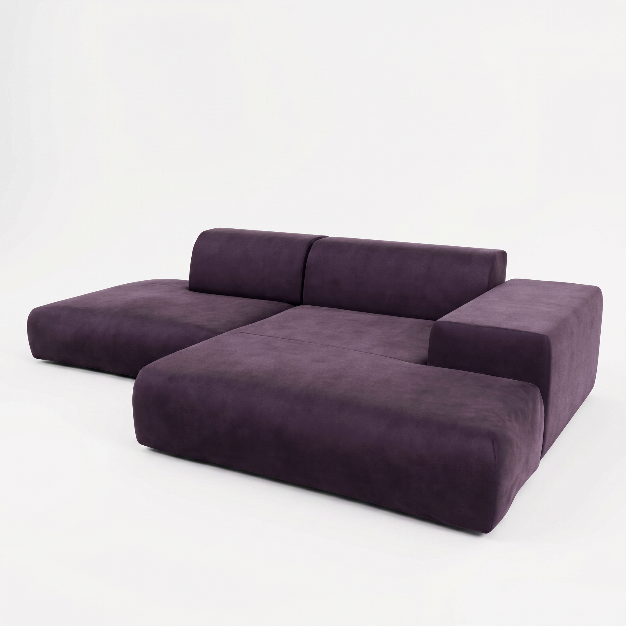Pyllow Sofa Samt Veilchenlila