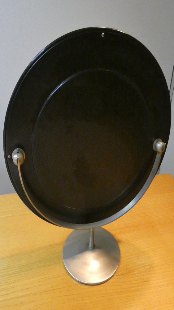 Tischspiegel Stahl 1960er Jahre