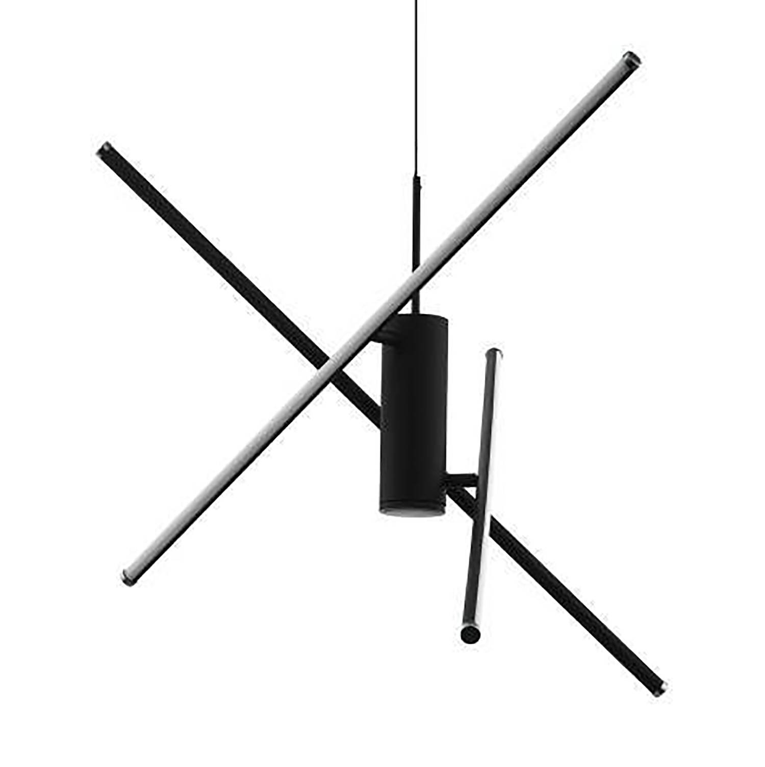 Salitre LED-Pendelleuchte Aluminium Schwarz