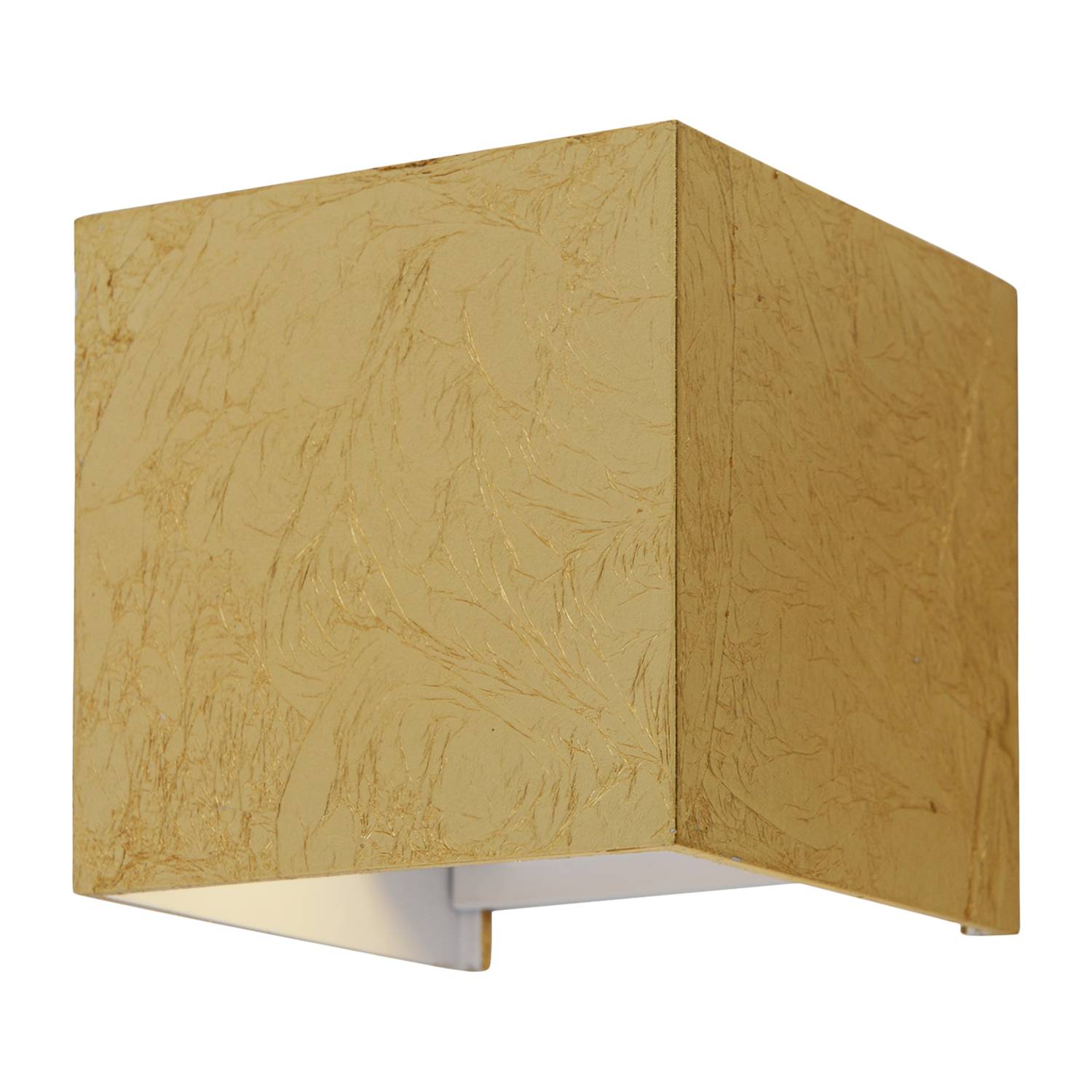 1-flame Pisa LED wall light Aluminium