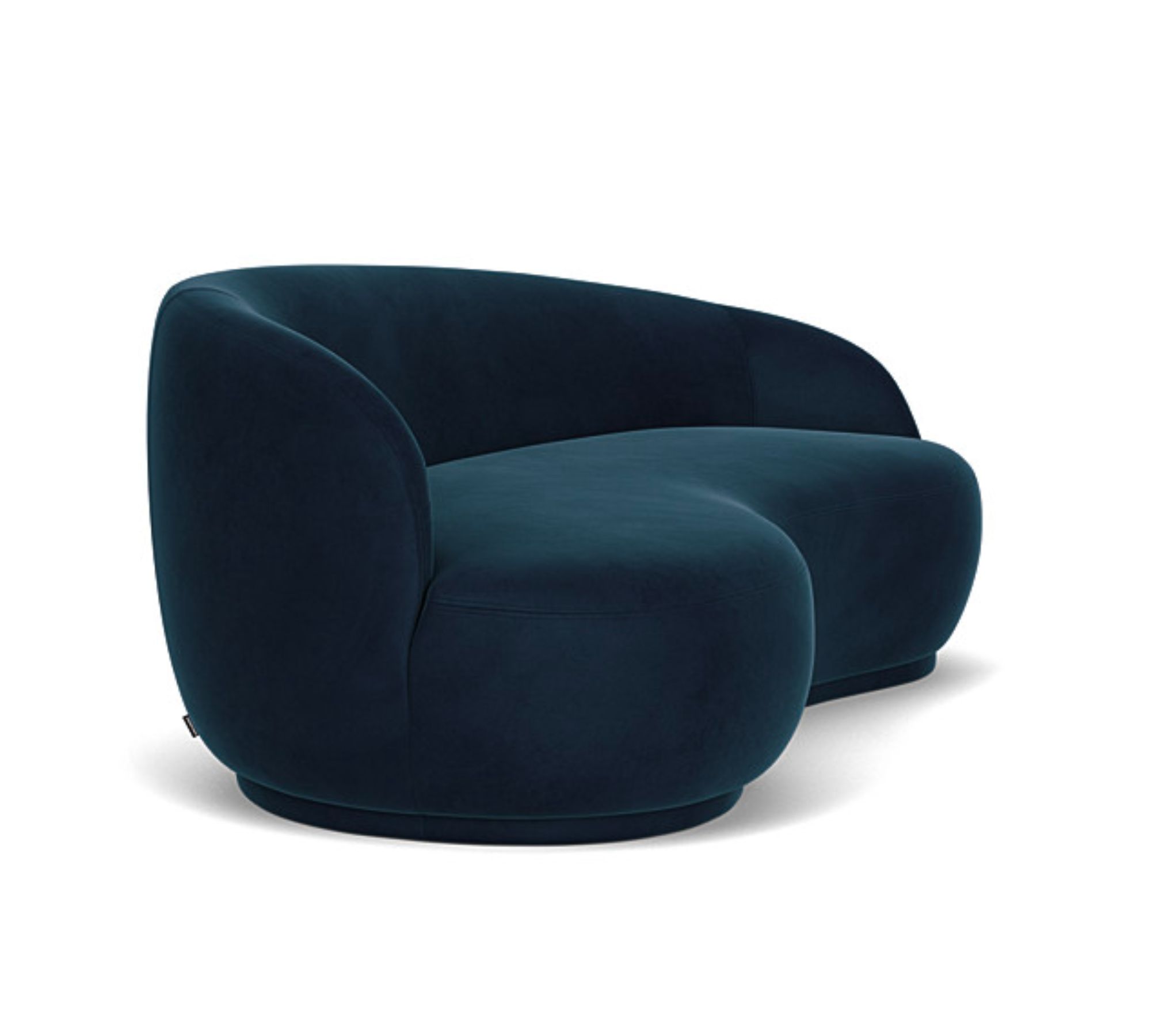 Rose Sofa 2,5-Sitzer Velour Lux Navy