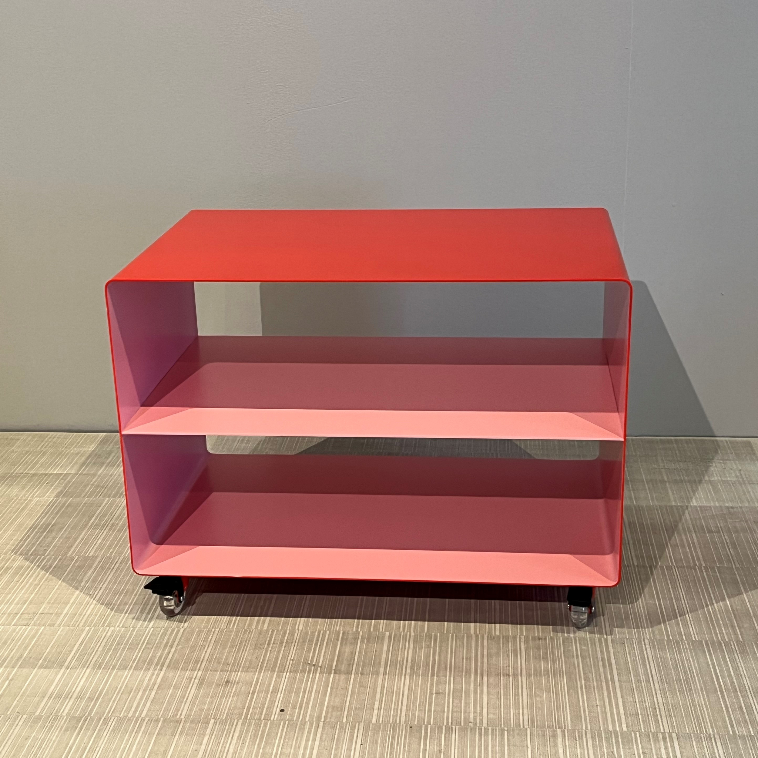 Mobile Line Rollwagen R 103 Stahl Rot