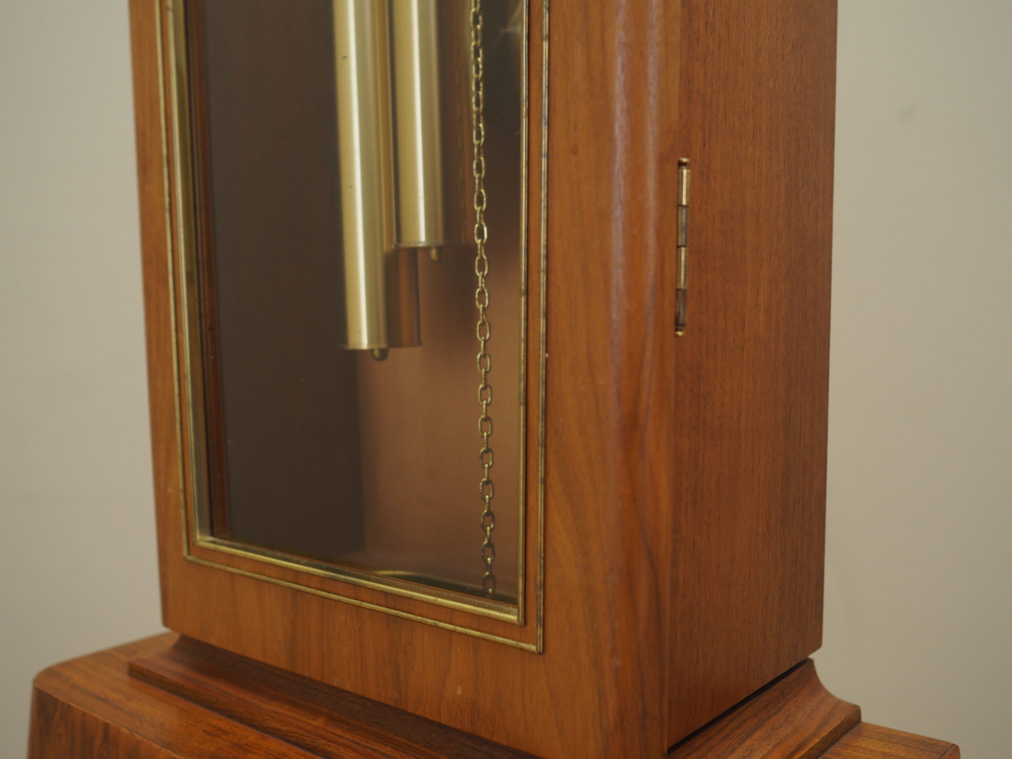 Vintage grandfather clock pine wood