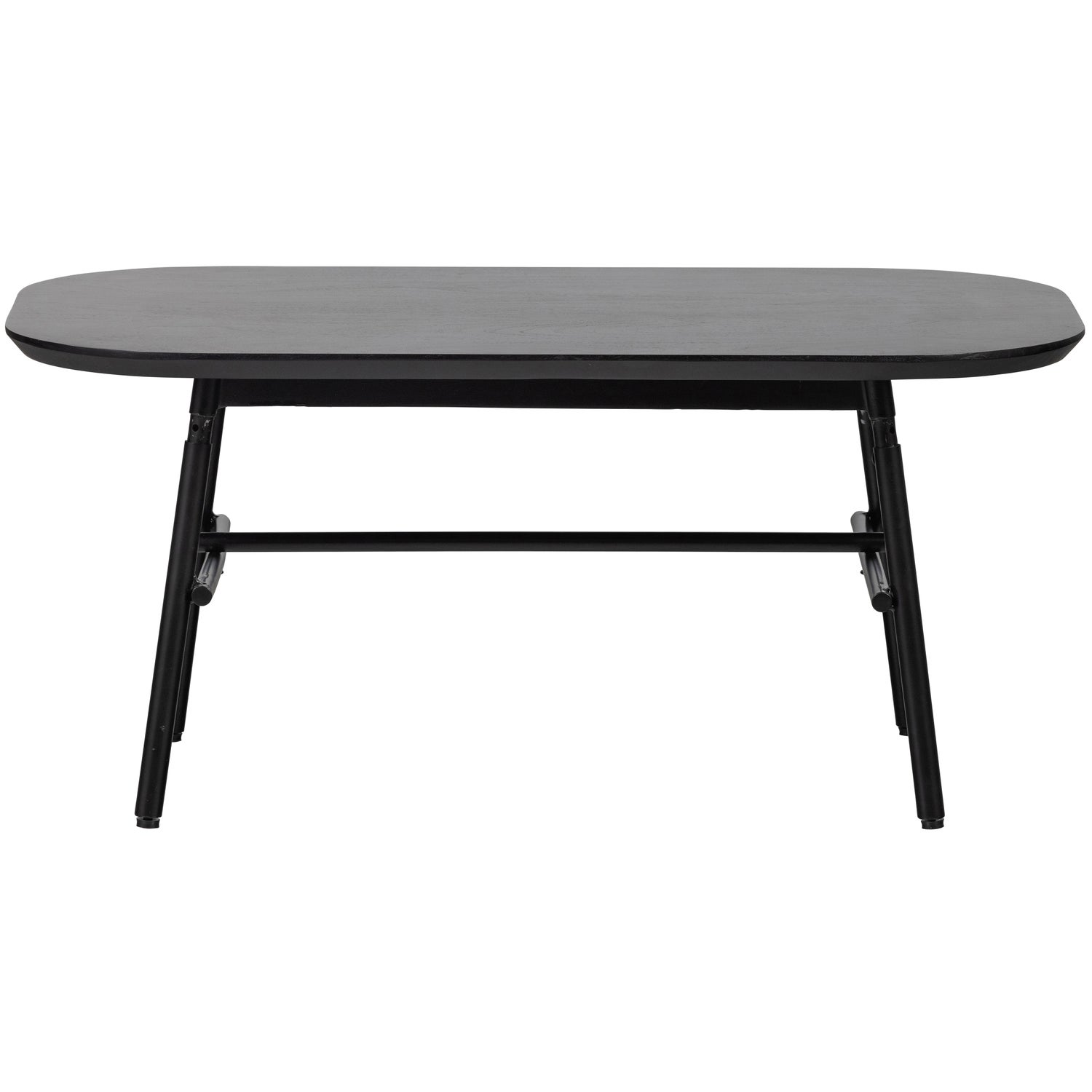 Elegance Couchtisch Mangoholz Metall Schwarz