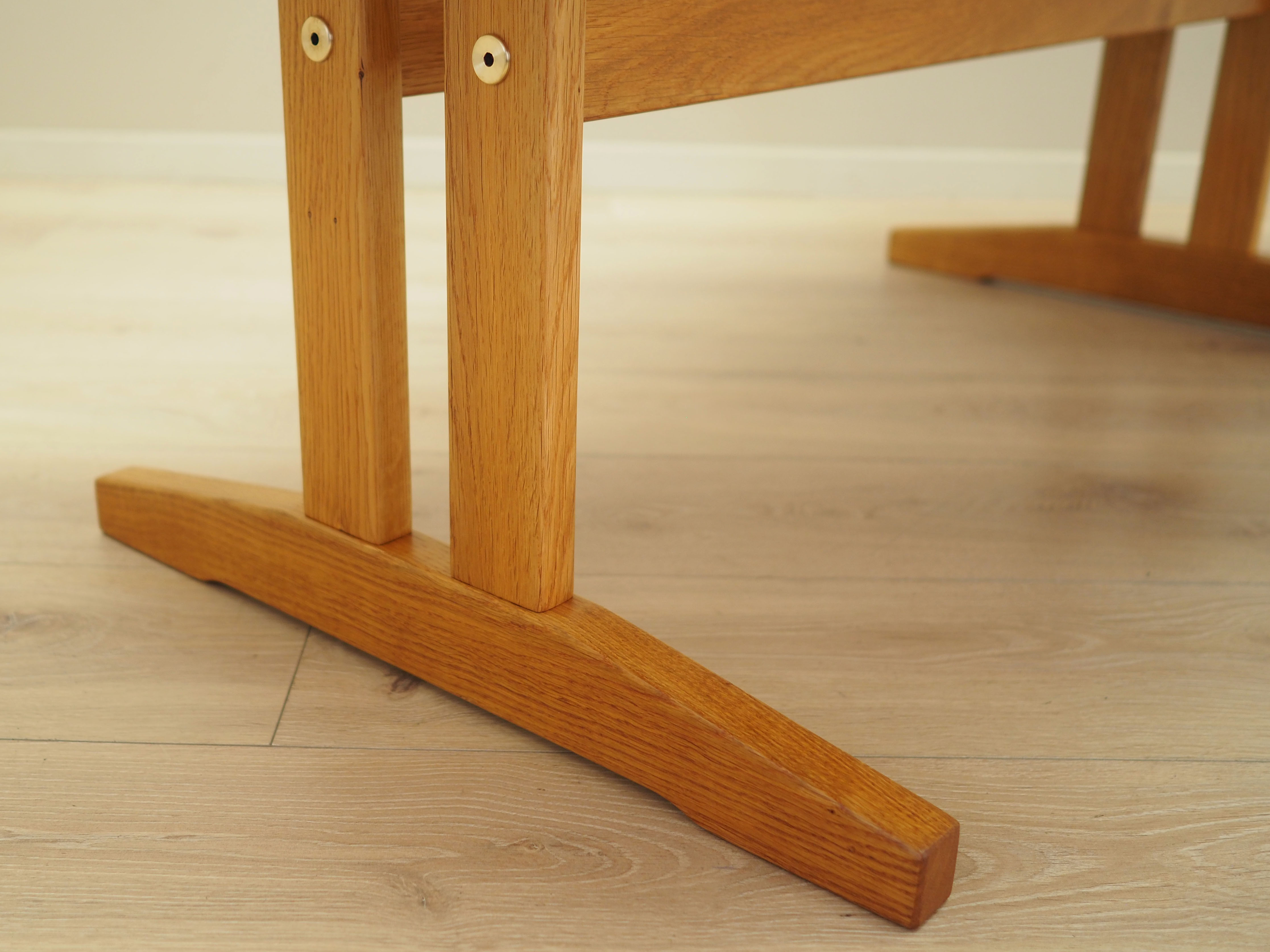 Dining table ash wood 1970s