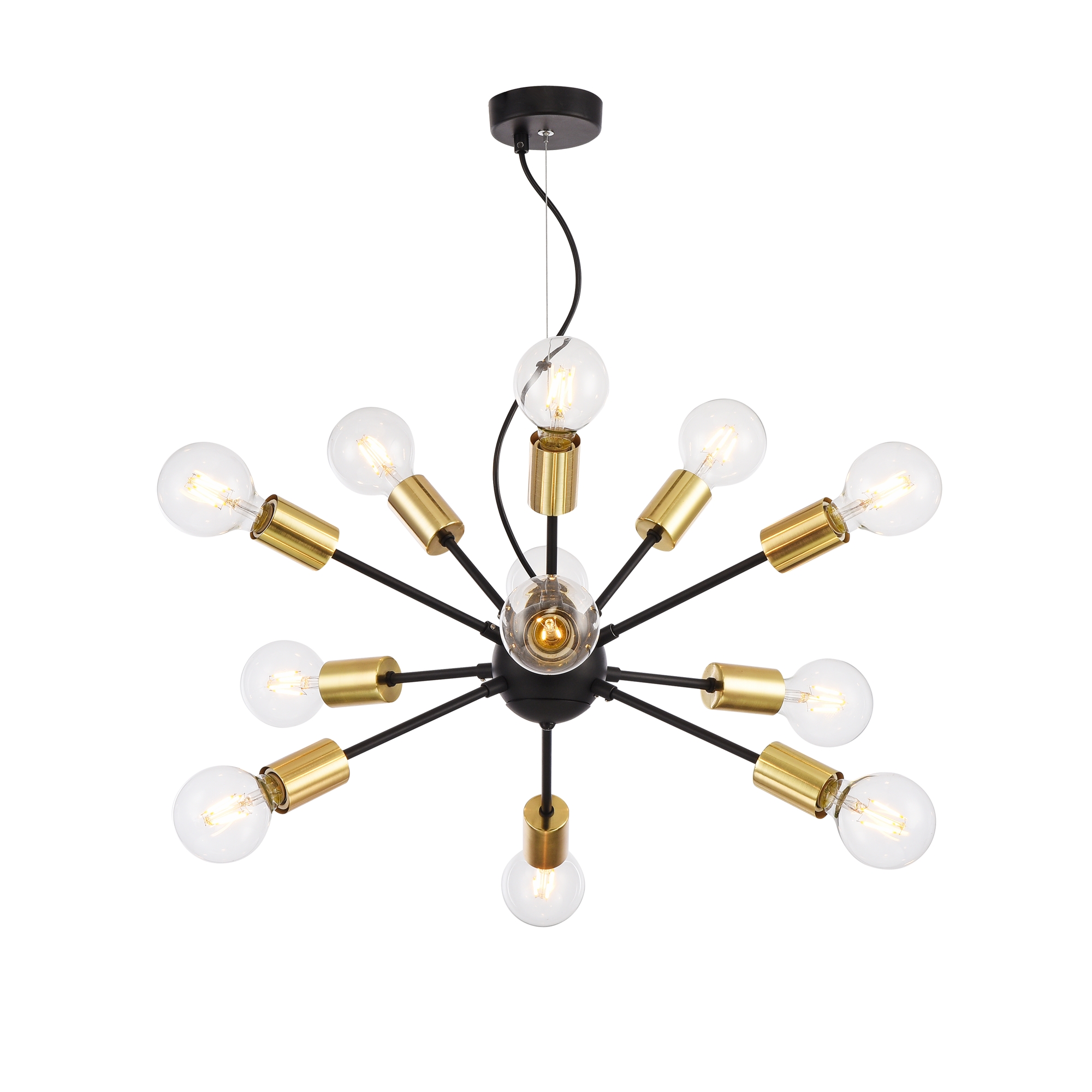 Jackson pendant light metal black
