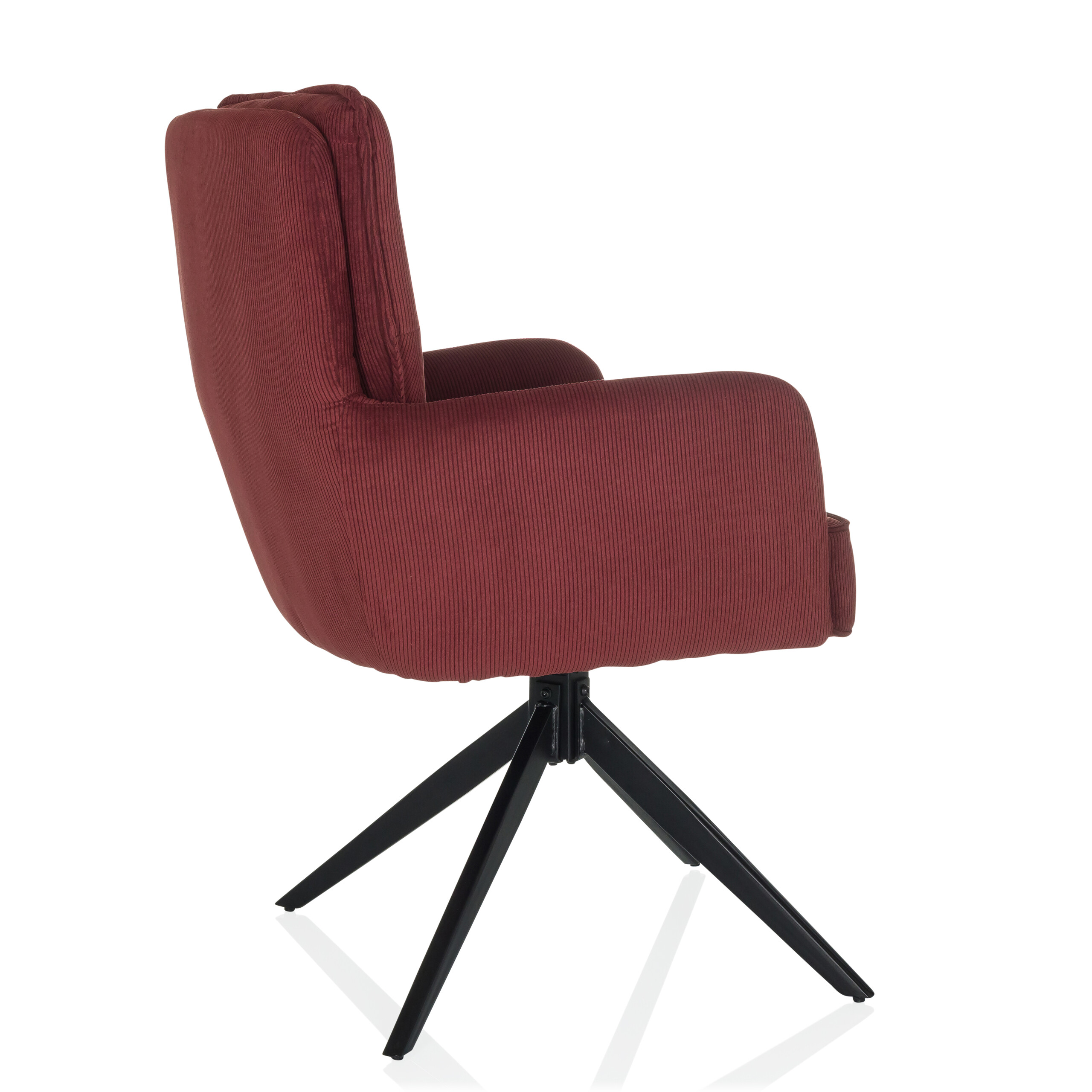 TARUGO Drehstuhl Stoff Rot