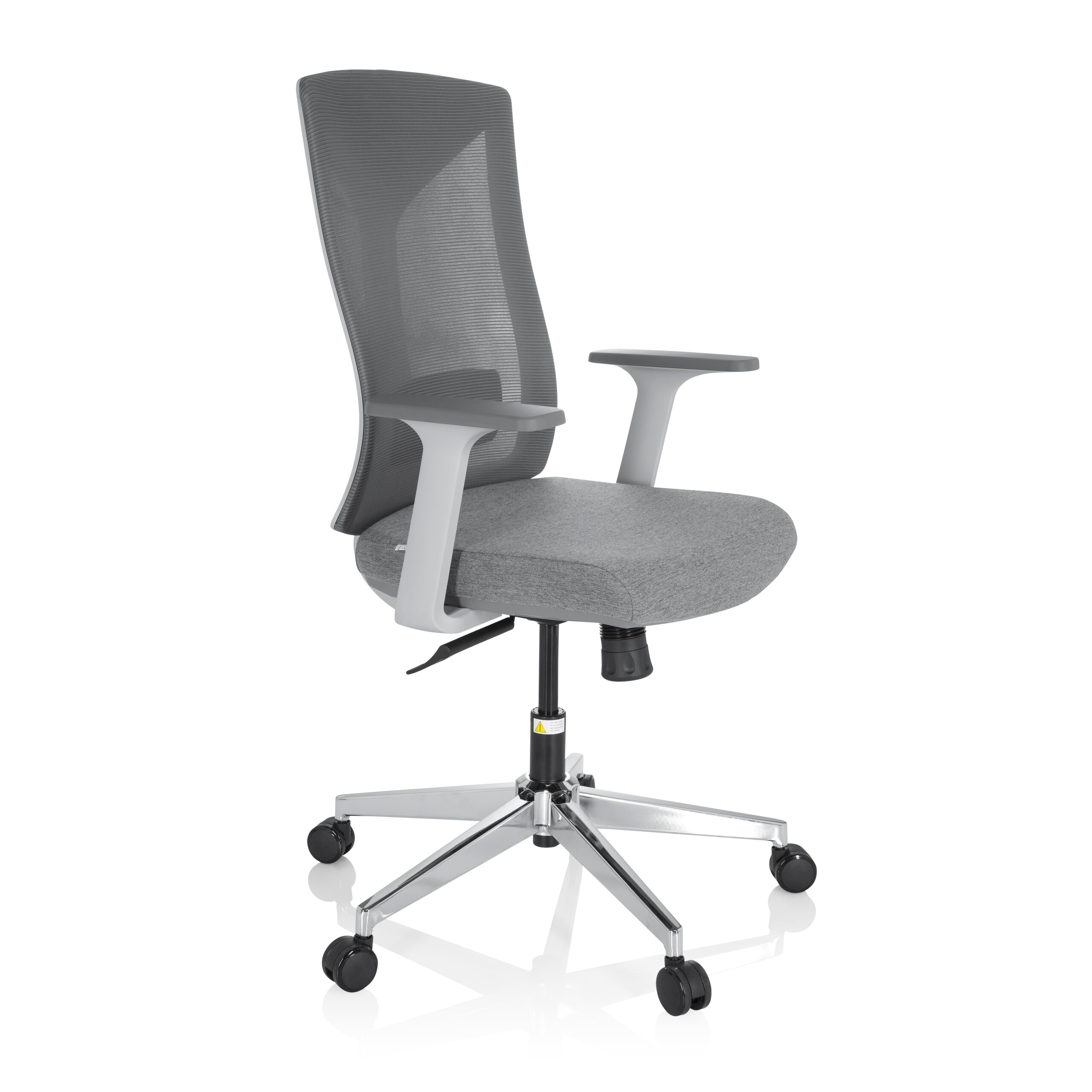 HALIFAX Bürostuhl Netzstoff Grau