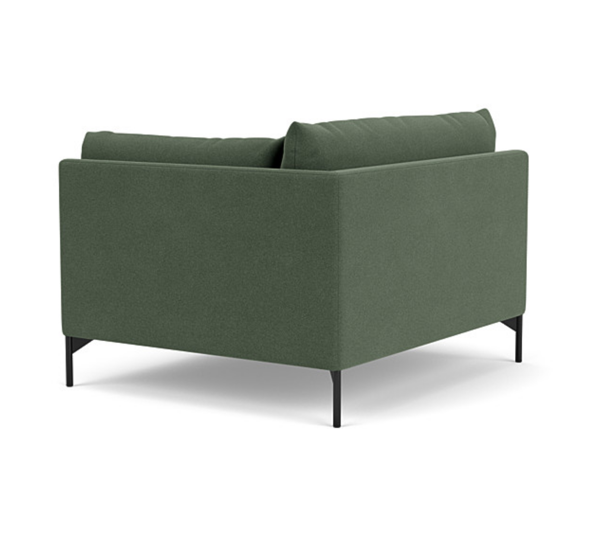 Vincent 1-Sitzer Eckmodul Rechts Cura Dark Green