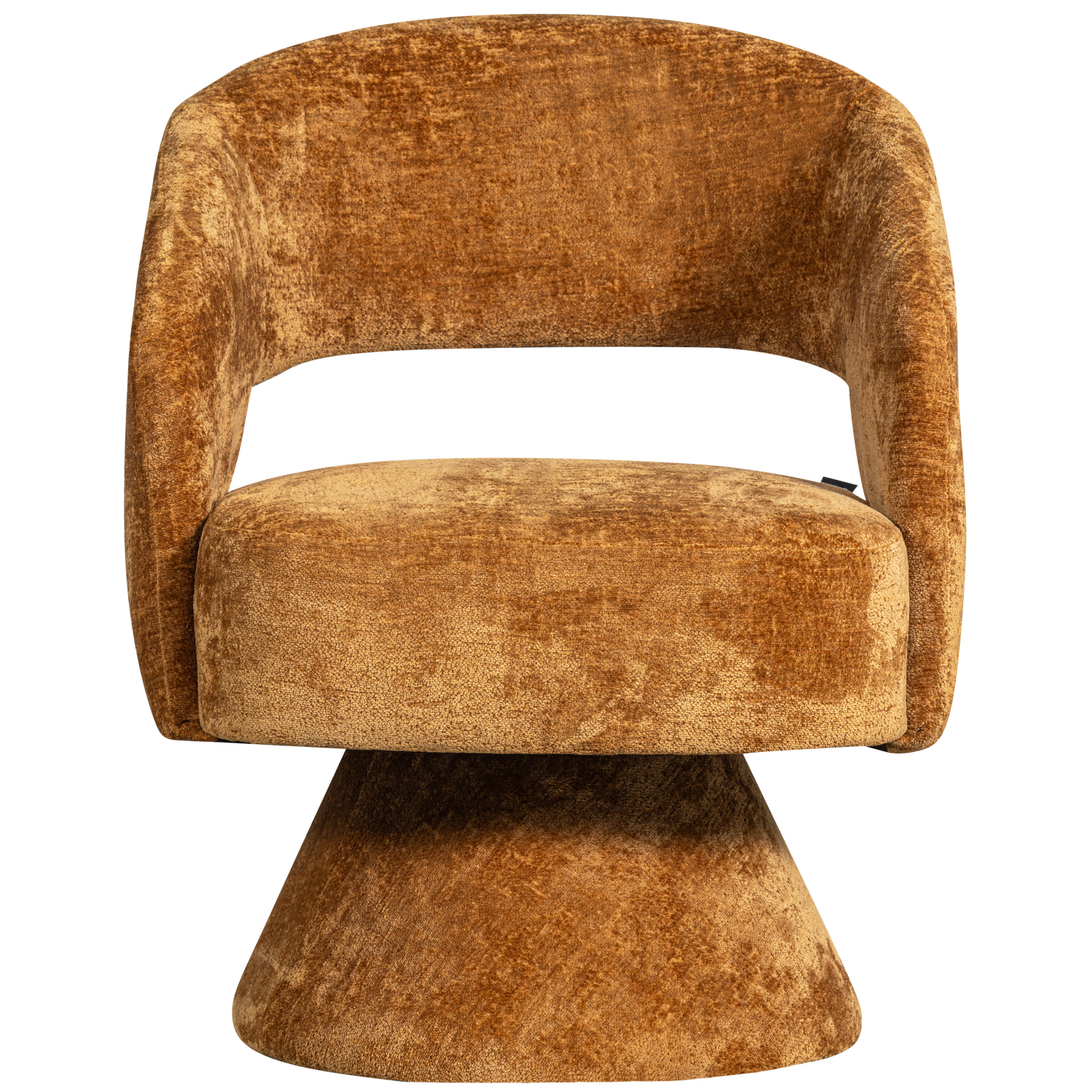 Ebba Drehsessel Chenille Braun