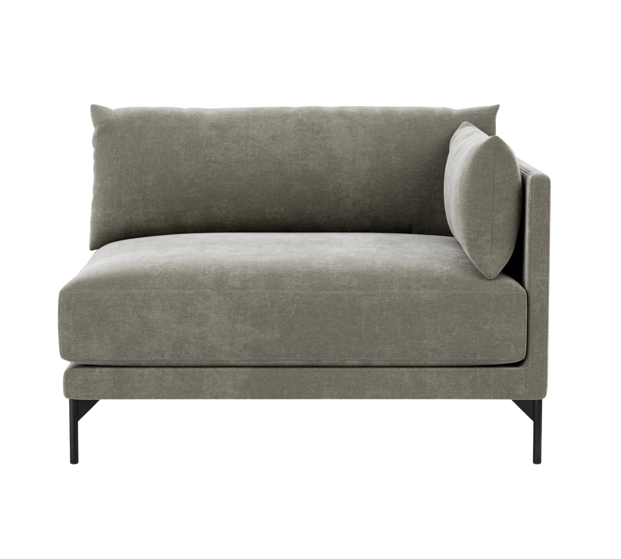 Vincent 1-Sitzer Modul Rechts Planet Grey Green