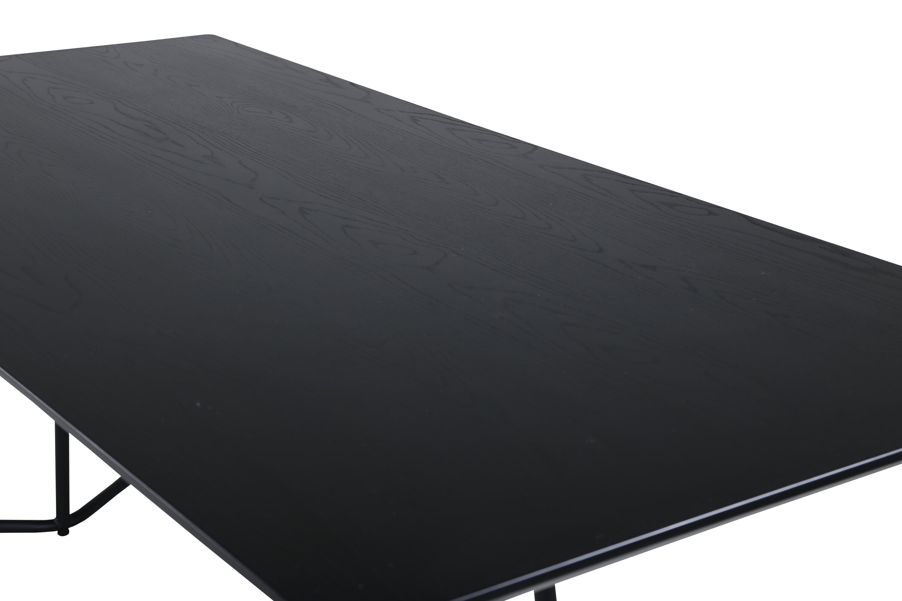 Petra Dining Table Black Black Veneer