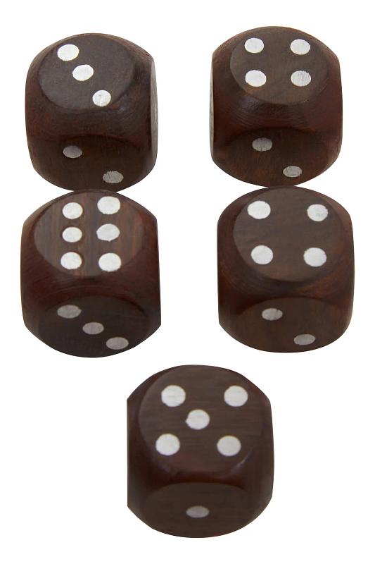 Churchill Spiele-Set mit Domino, Würfeln und Spielkarten
