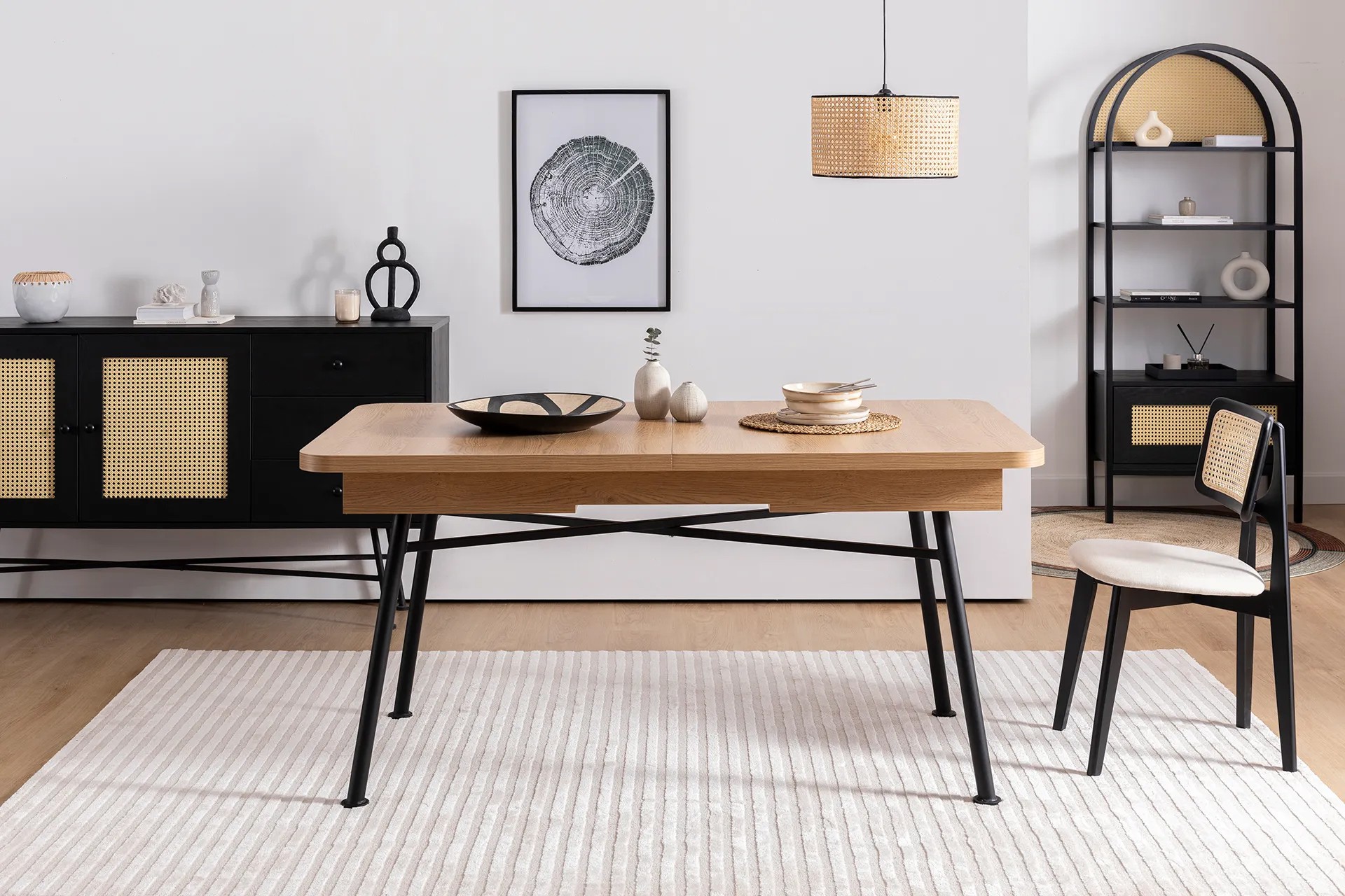 Nala 198 Dining table Natural