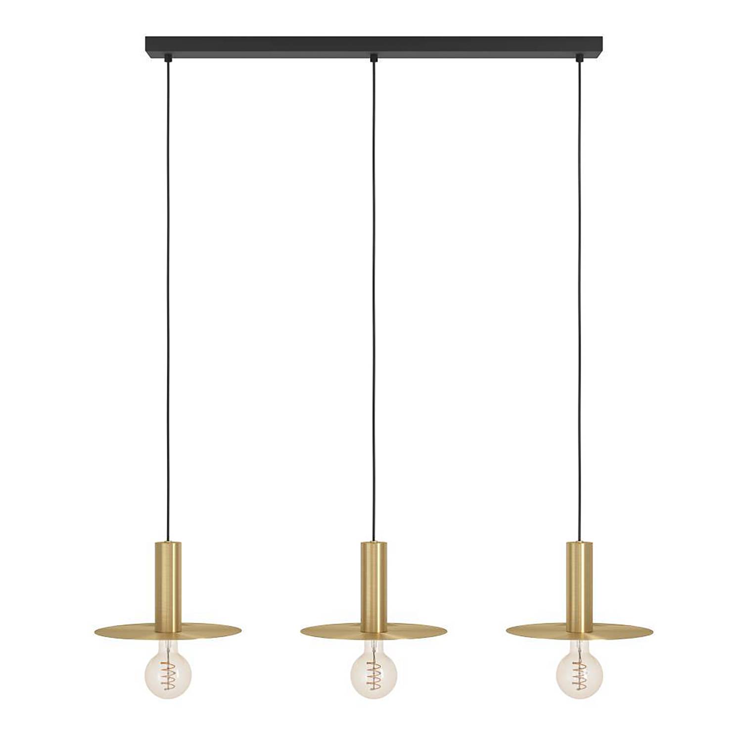 Escandell Pendant Lamp Steel 3-light