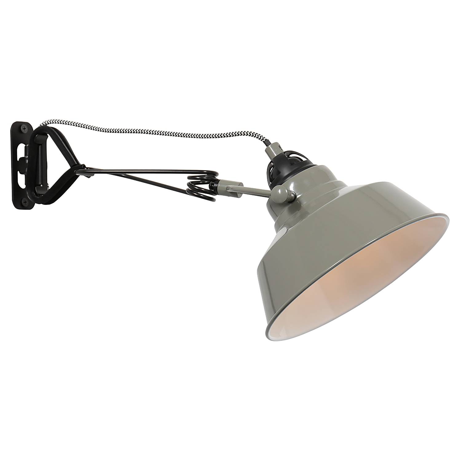 Nova Wandleuchte Aluminium 1-flammig