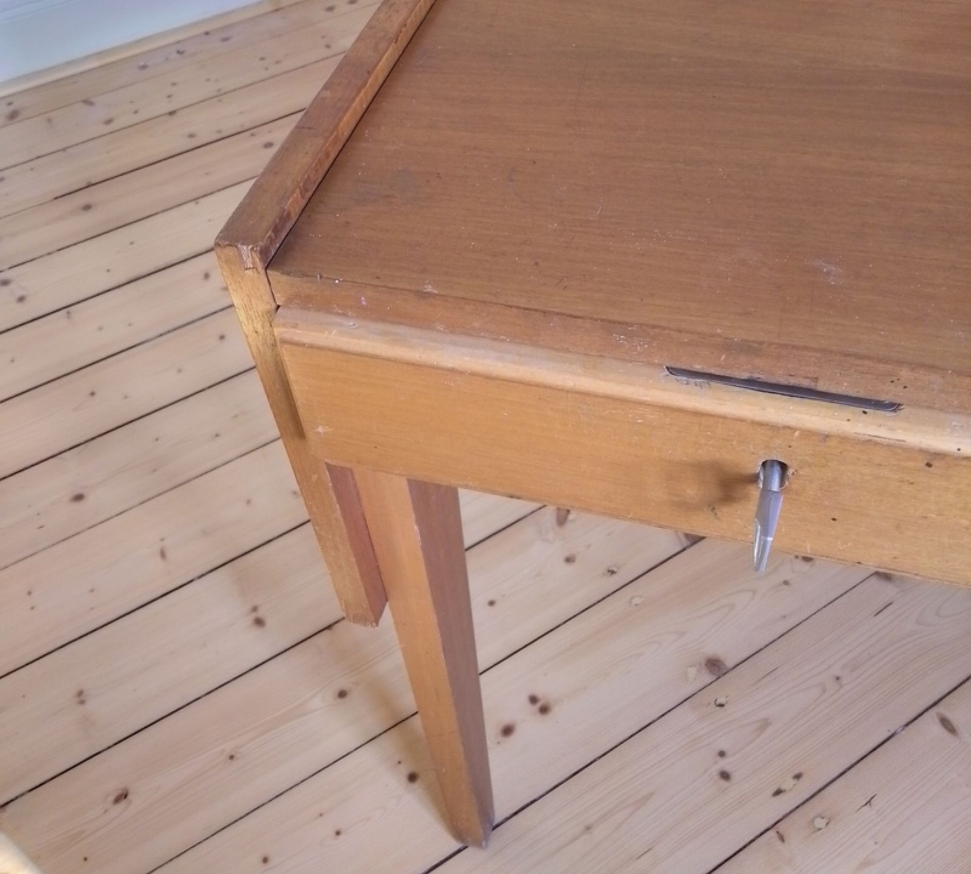 Vintage Schreibtisch Bauhausstil Holz