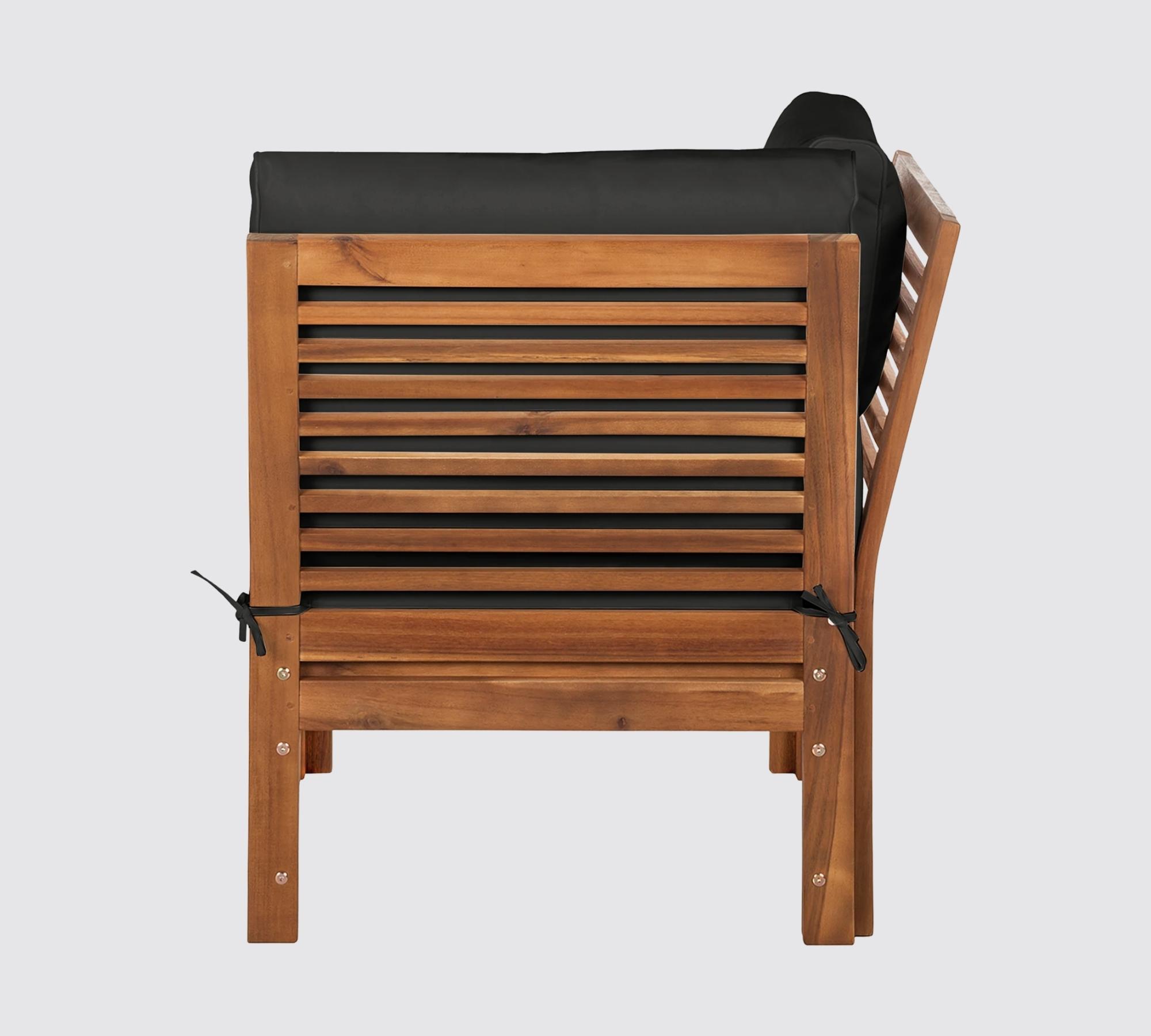 Loungeecke Akazienholz Massiv