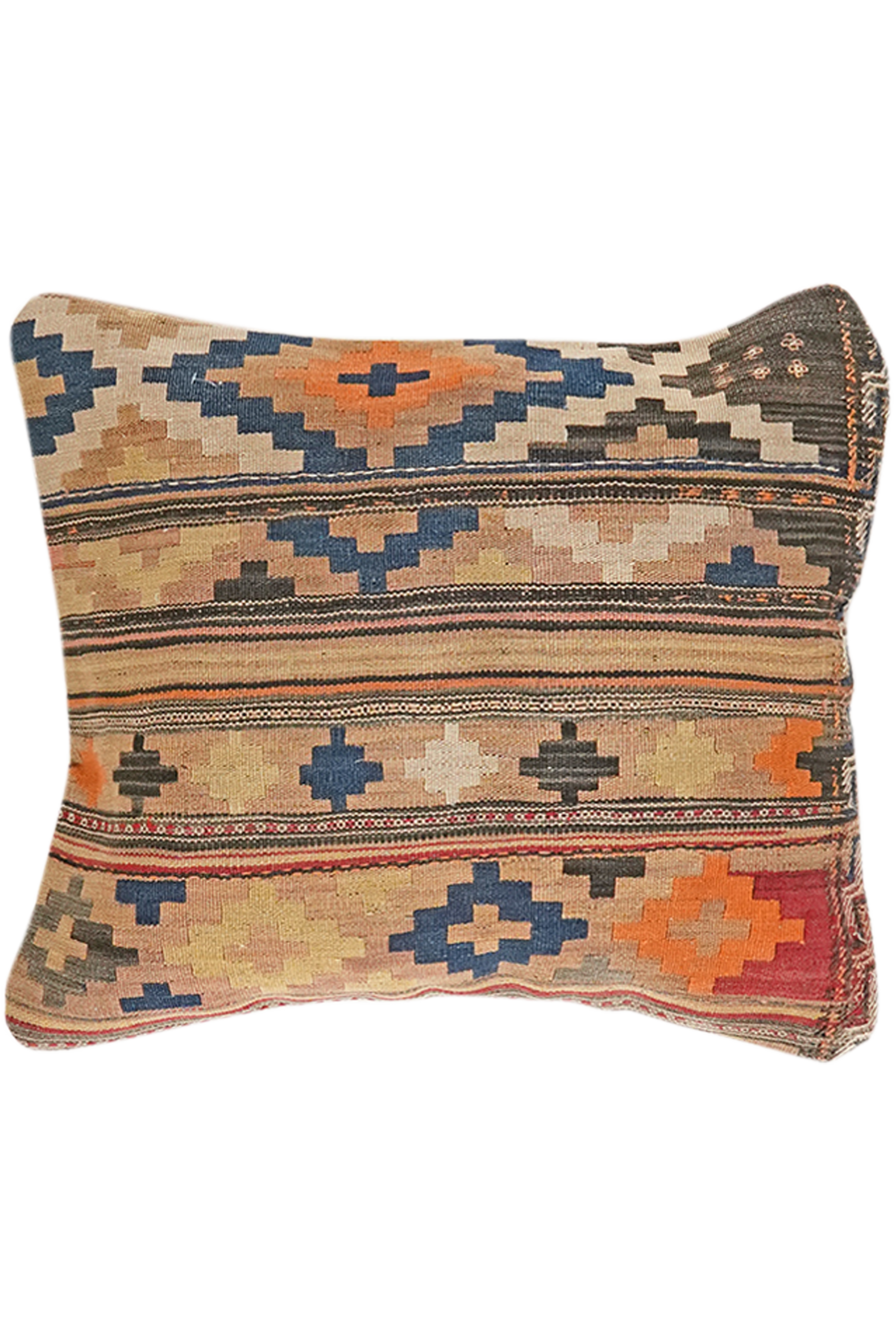 Kilim Cushion Cover Brown